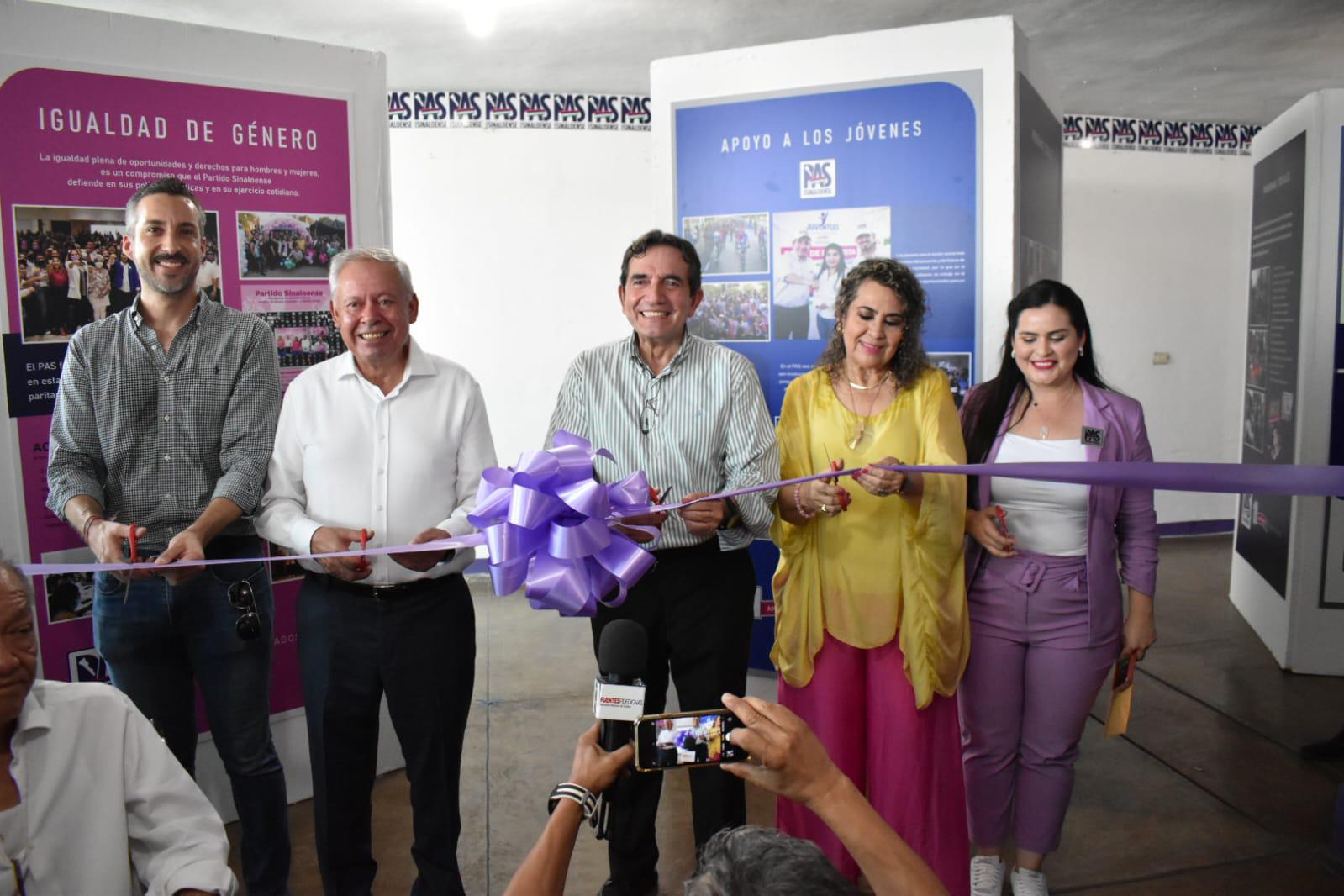 $!El PAS es la segunda fuerza política en Sinaloa: Angélica Díaz