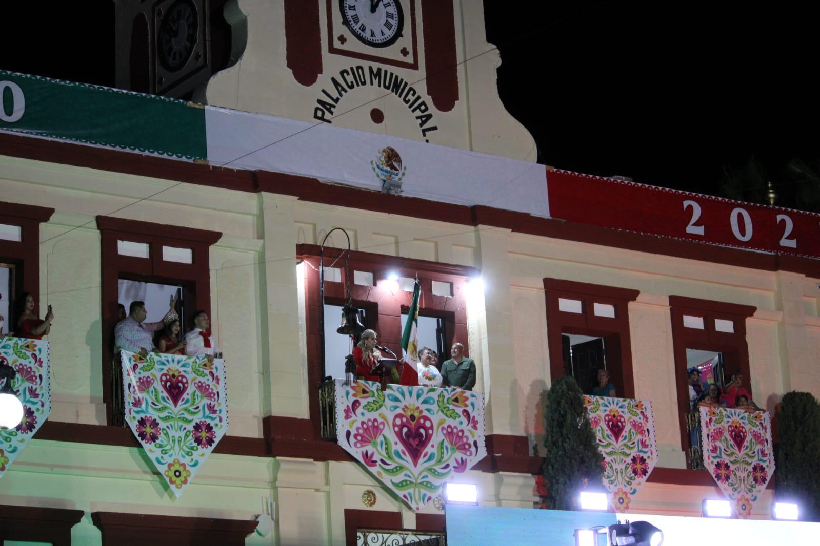 $!‘¡Viva Rosario!, ¡Viva Sinaloa!’; proclama Claudia Valdez en Rosario