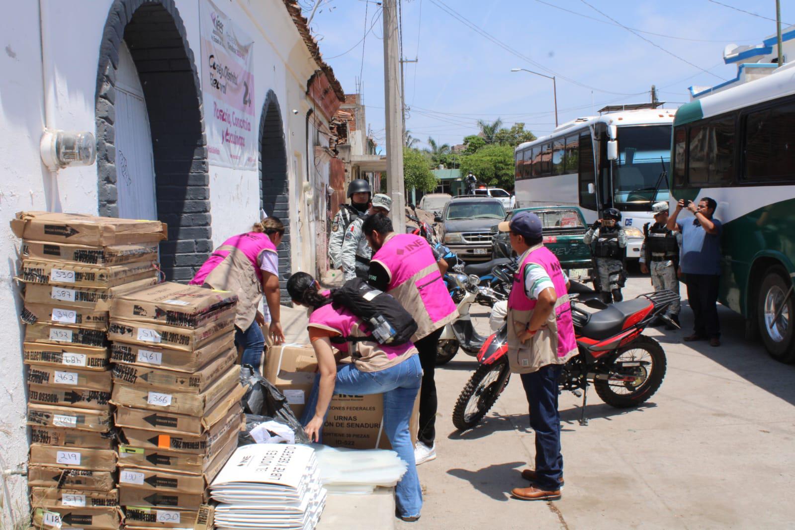 $!Inicia el 24 Consejo Distrital el reparto de paquetes electorales