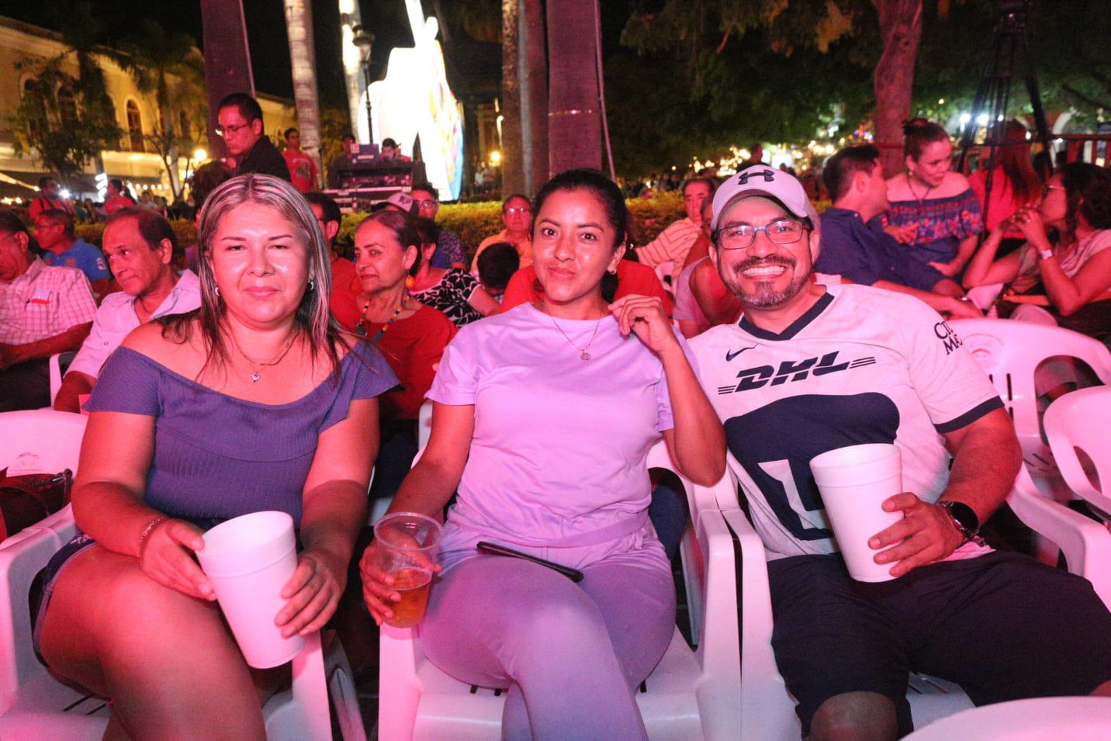 $!Martha Aldecoa, María González y Pedro Medrano.