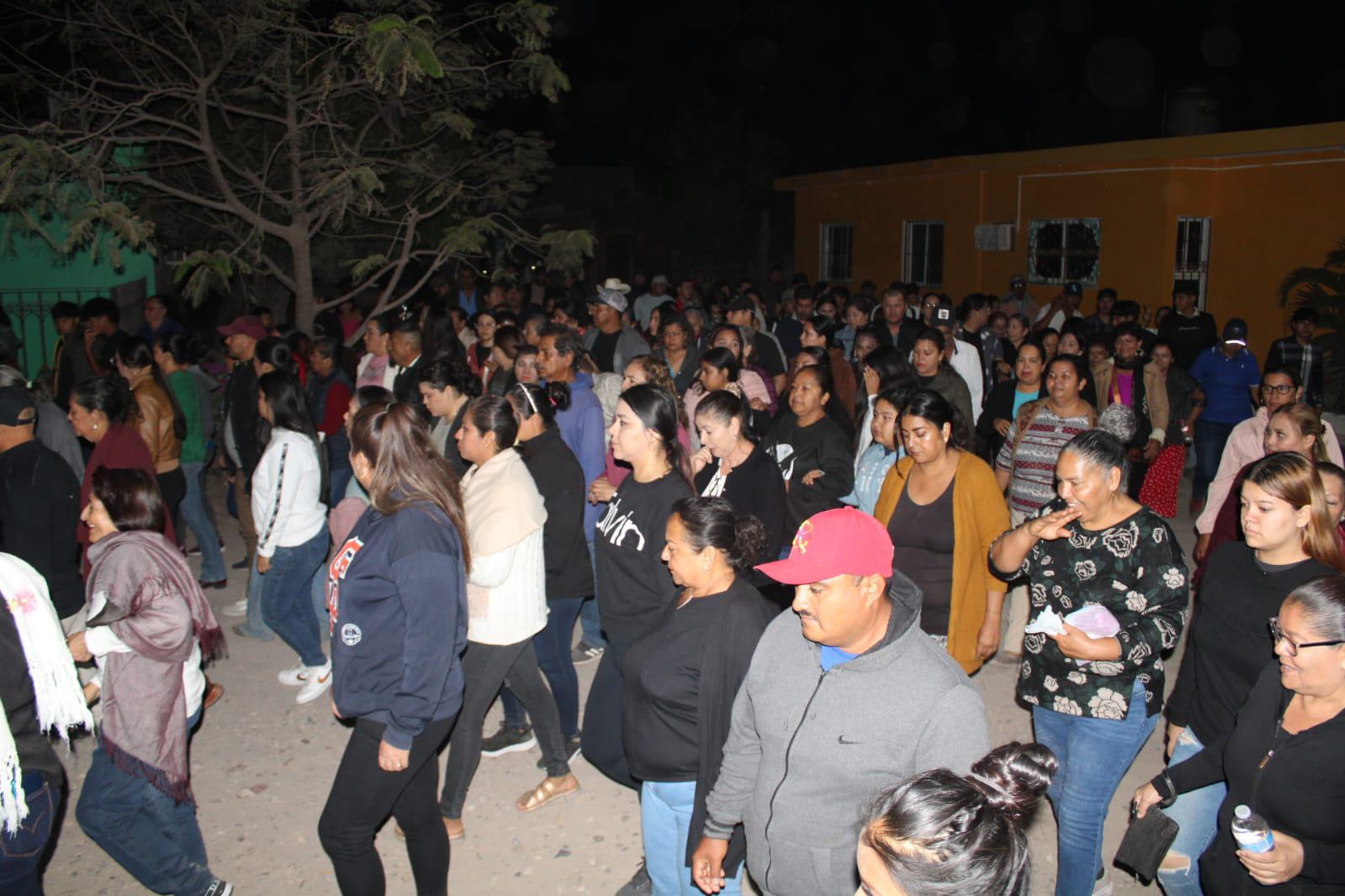 $!Fieles madrugan para celebrar al Señor San José en Agua Verde, Rosario