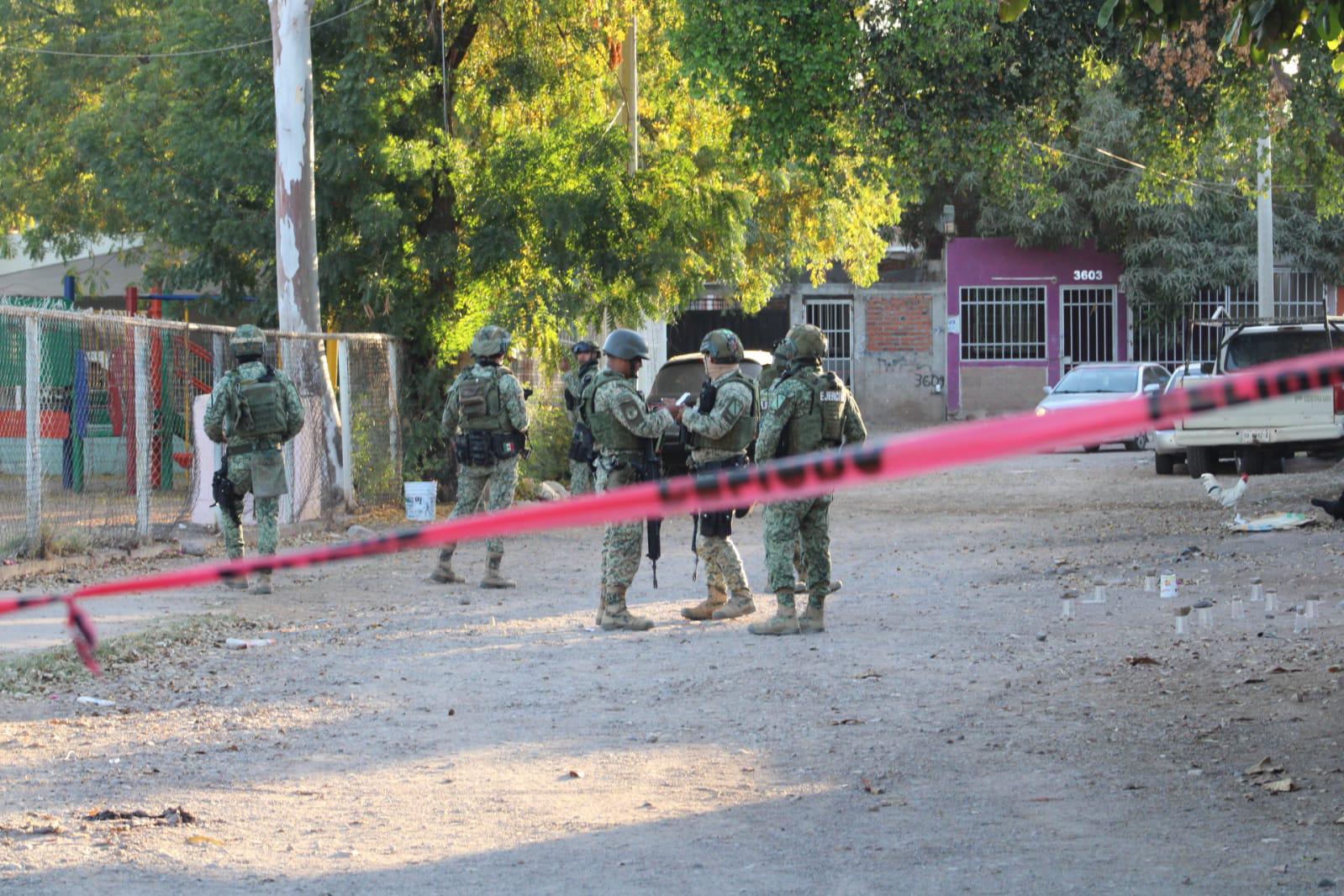 $!Ataque armado deja una mujer muerta y dos heridos en la colonia Progreso, en Culiacán