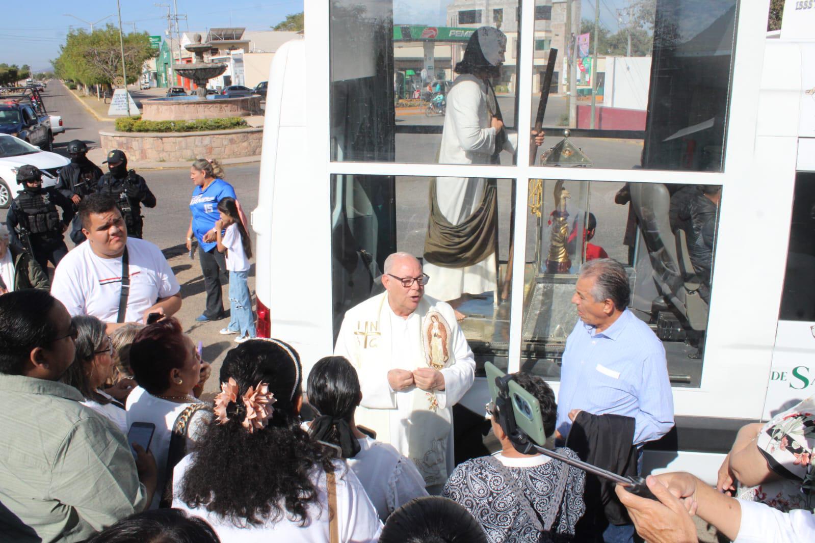$!Reciben en Rosario las reliquias de San Judas Tadeo