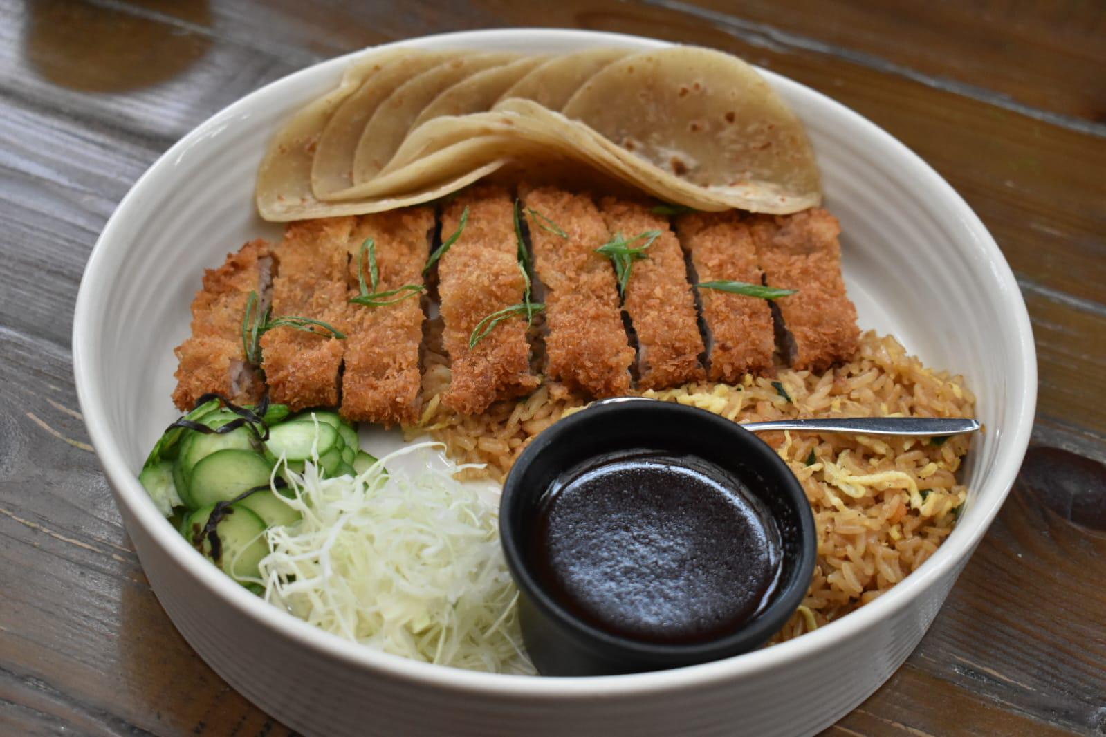 $!Tonkatsu de cerdo.