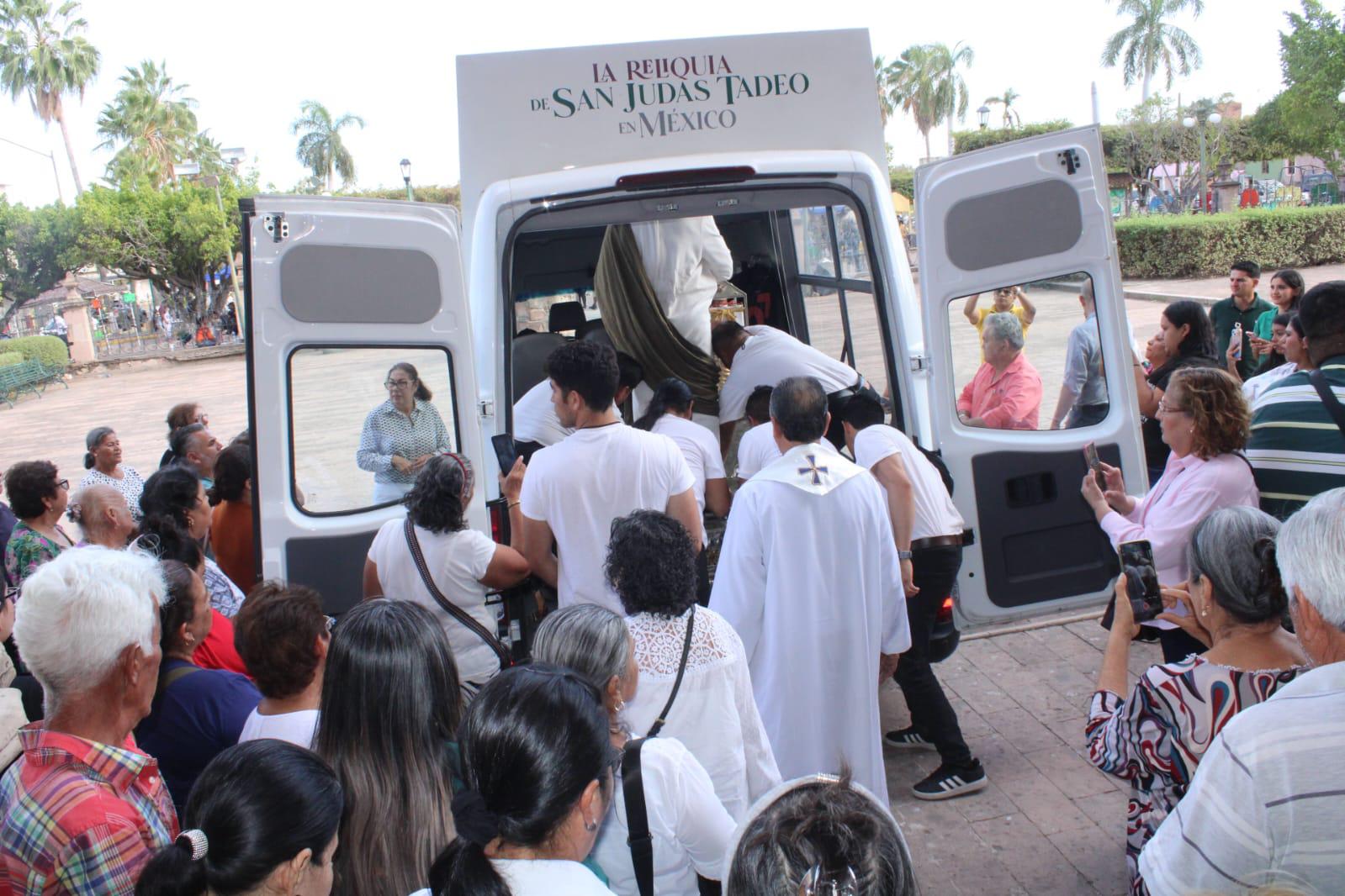 $!Se despiden en Rosario de reliquias de San Judas Tadeo
