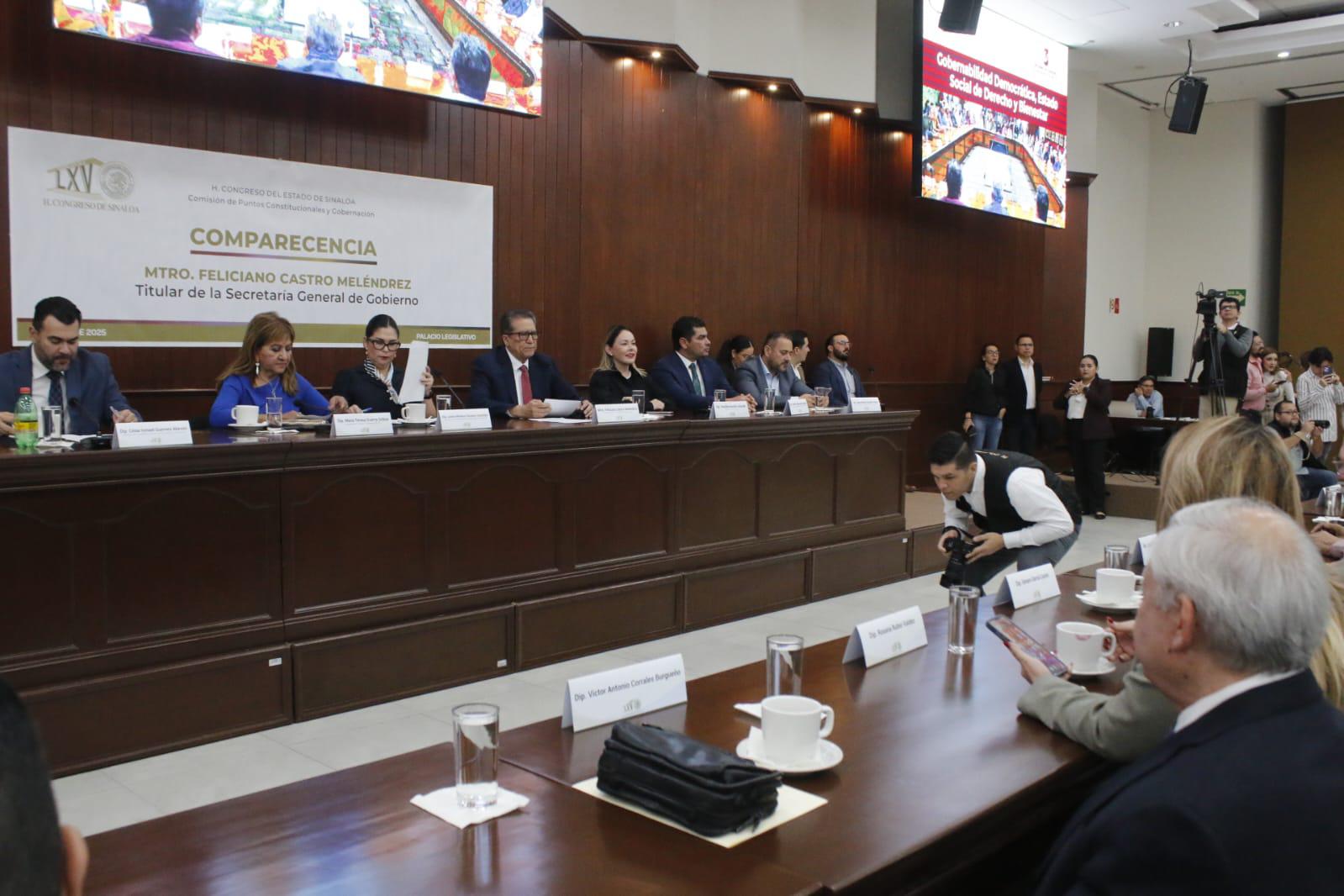 $!Defiende Secretario que hay Gobierno combatiendo la crisis de violencia en Sinaloa