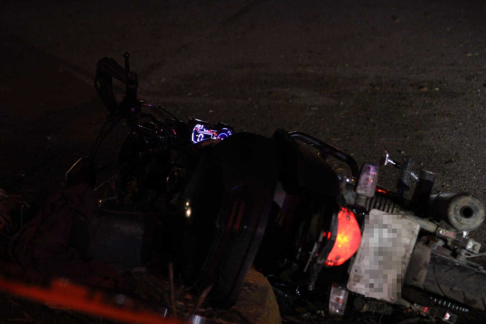 $!Muere motociclista en accidente en la carretera Culiacán-Navolato