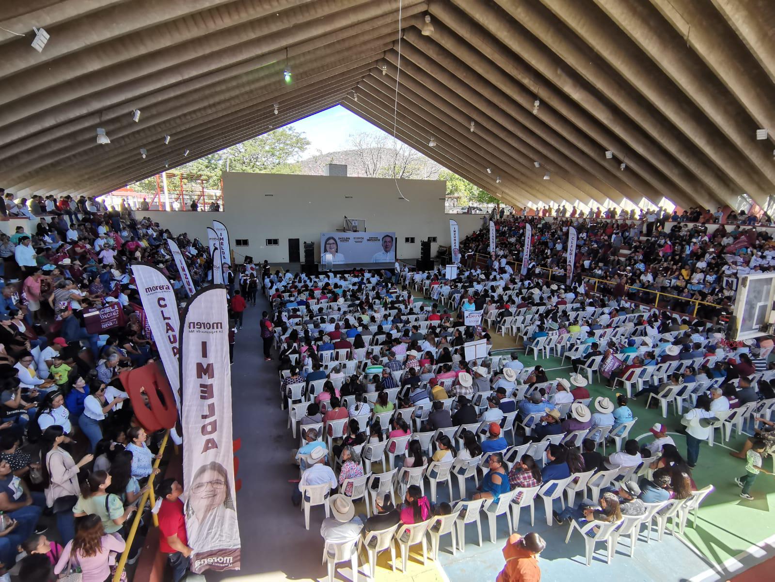 $!‘Vamos por más’, aseguran candidatos de Morena al Senado al arrancar campaña en Rosario