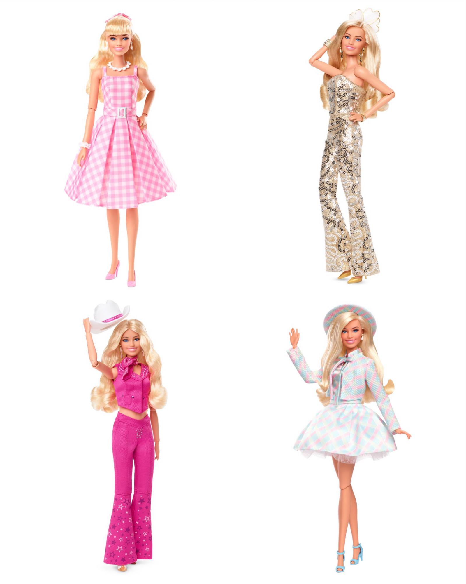 $!La Barbie interpretada por Margot Robbie.