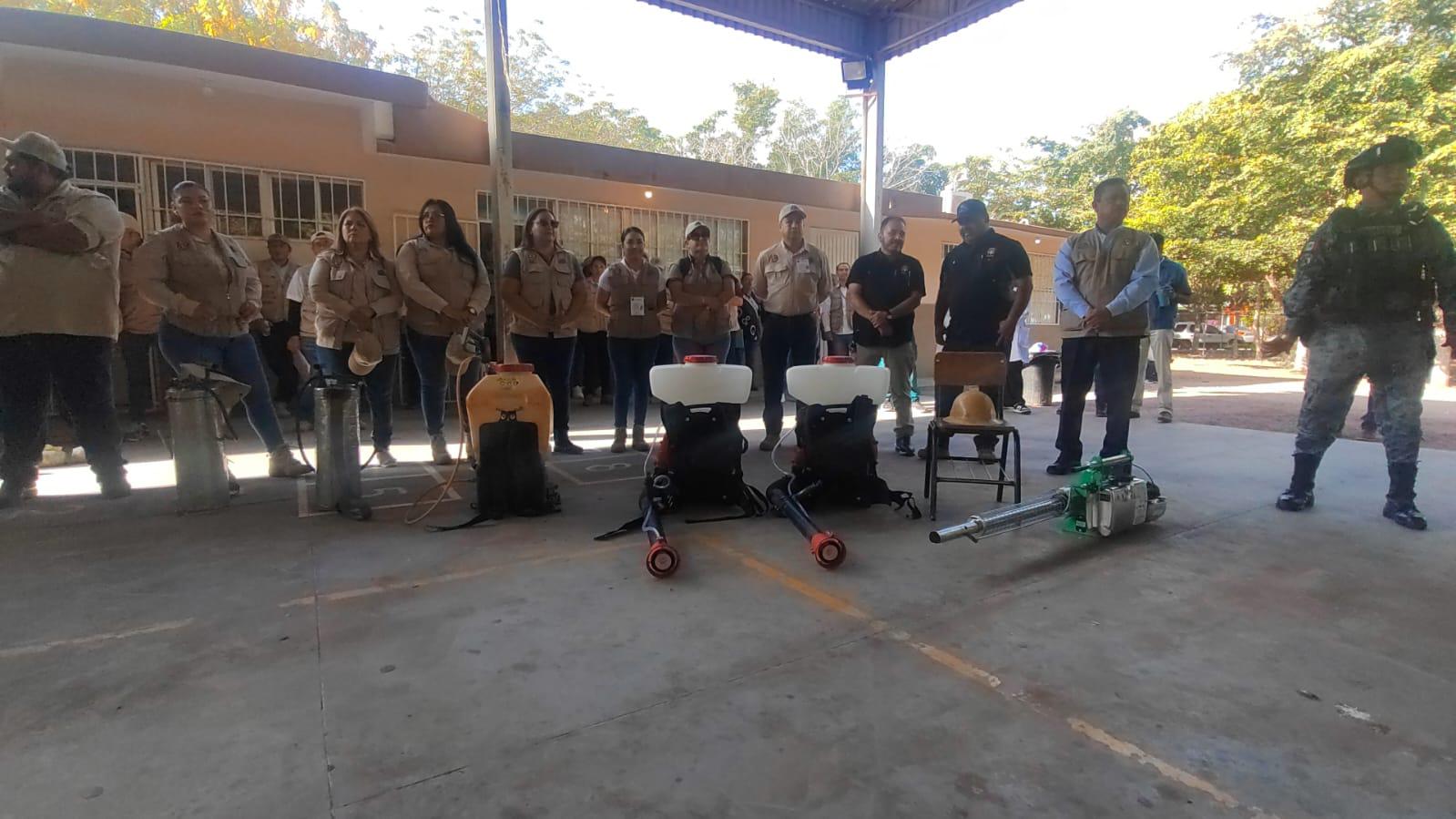 $!Arranca en Ahome la primera Jornada Nacional de Lucha contra el Dengue y Chikungunya 2026