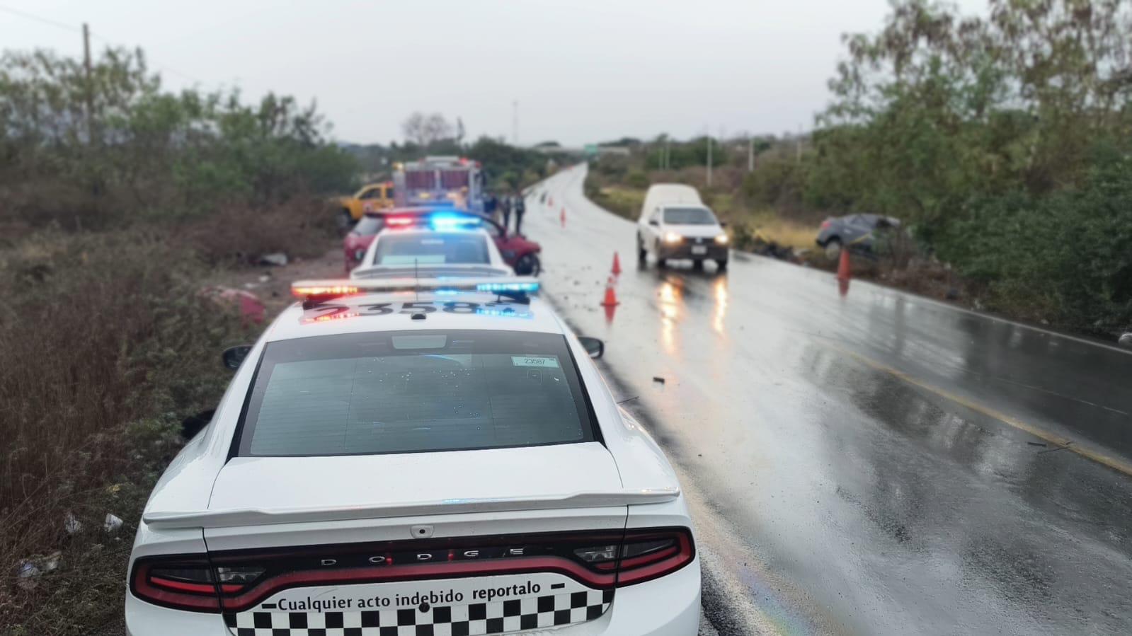 $!Muere mujer en aparatoso choque en la México 15 a la altura de Rosario