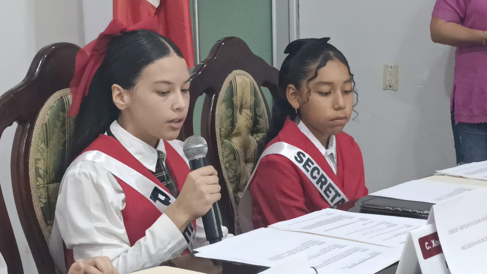 $!Propone Cabildo Infantil de Escuinapa mejora en agua potable, luz y drenaje