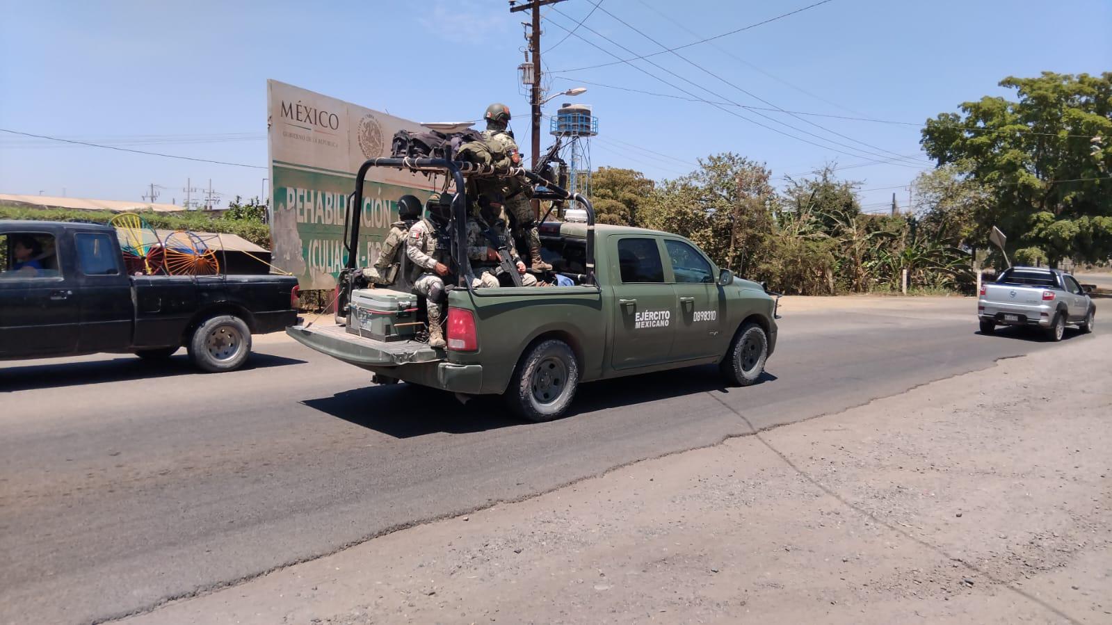 $!Reportan enfrentamiento armado en valle agrícola entre Culiacán y Navolato