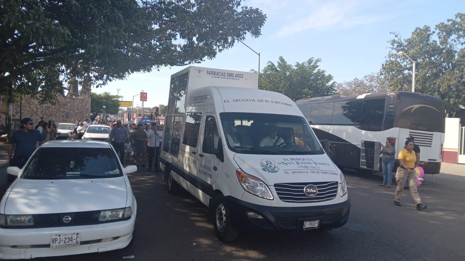 $!Reciben en Rosario las reliquias de San Judas Tadeo