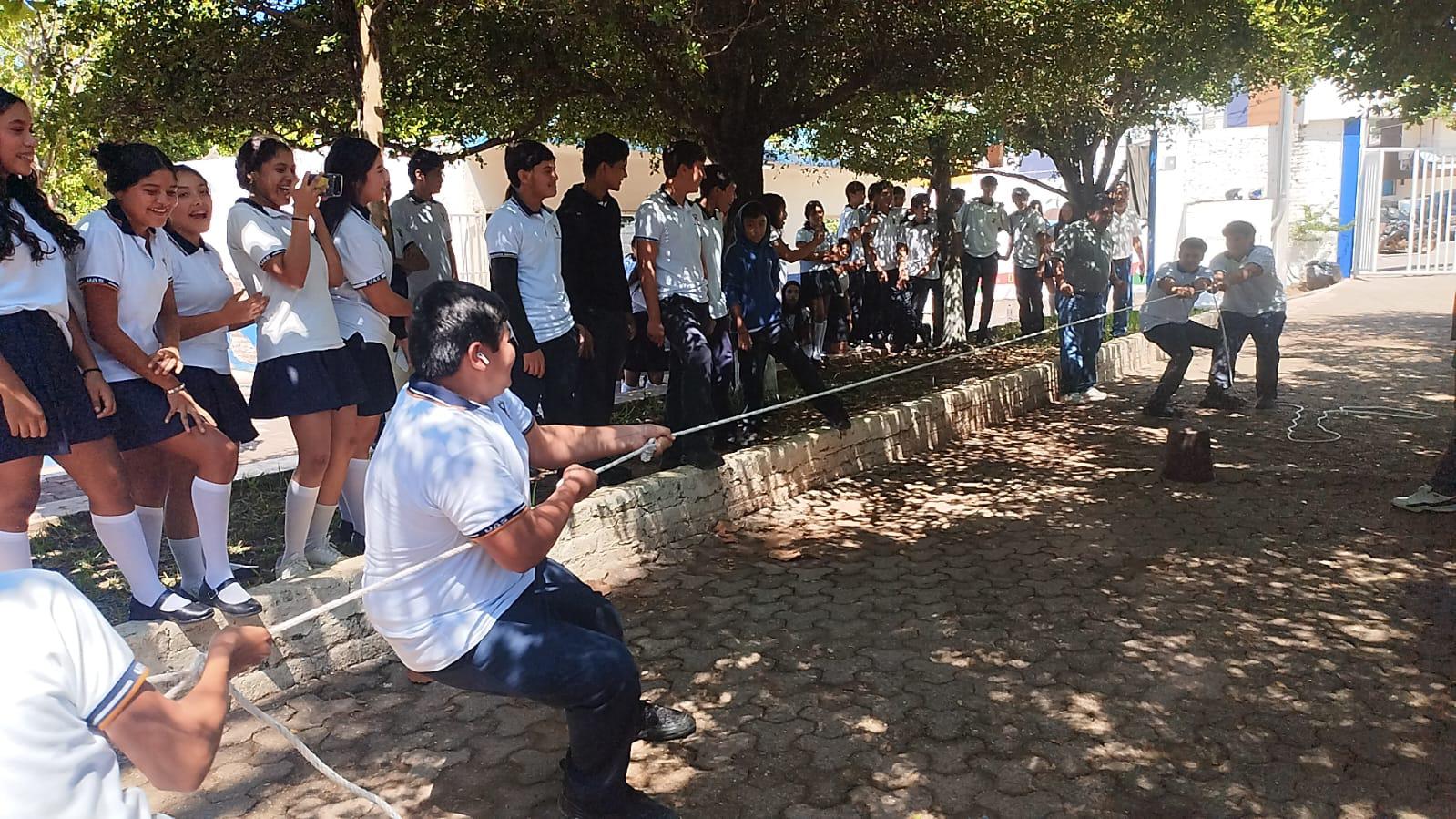 $!Preparatoria UAS Rosario inicia Jornada Nacional de Juegos Tradicionales