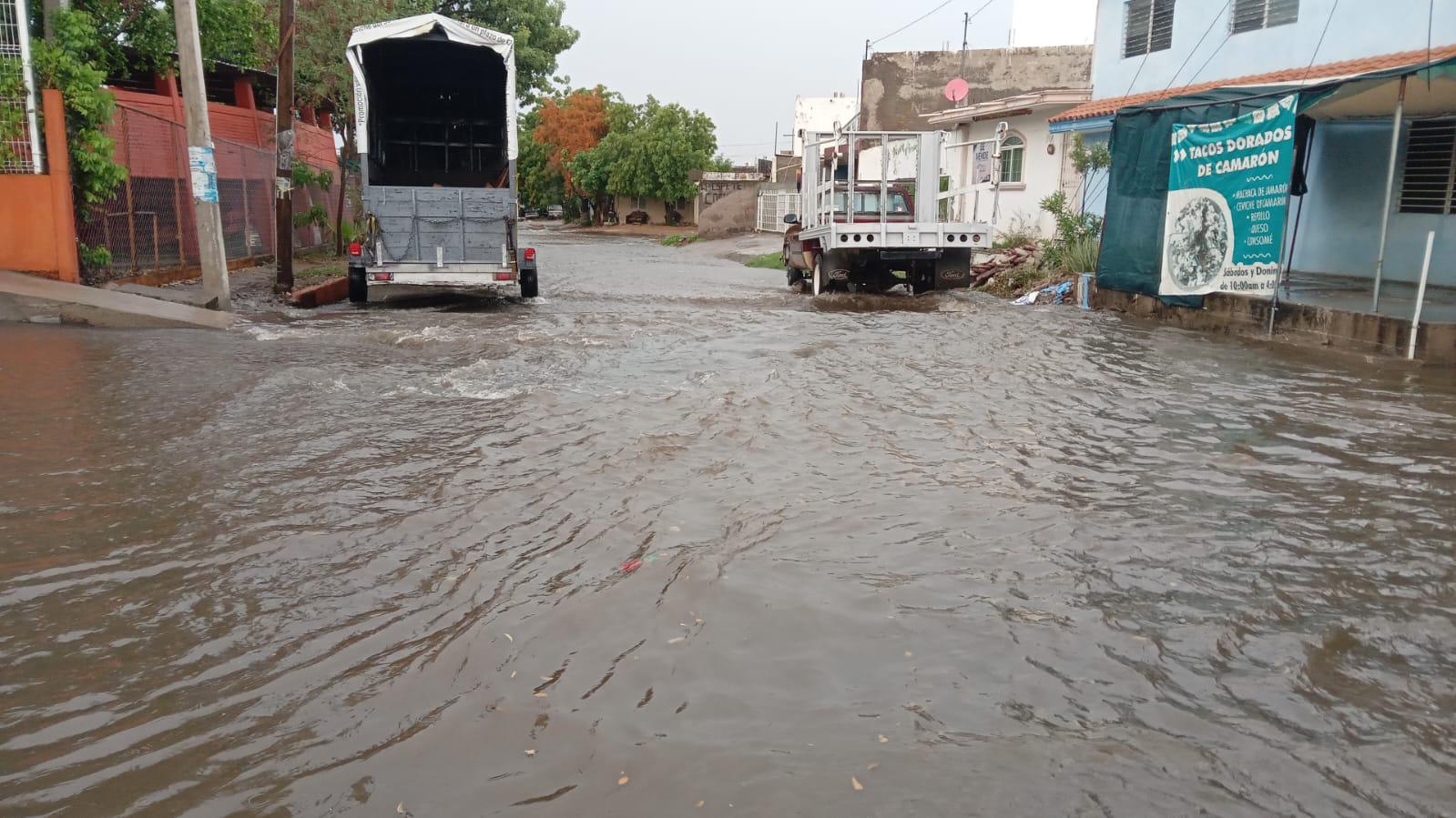$!Lluvias fuertes recorren del sur al norte de Culiacán