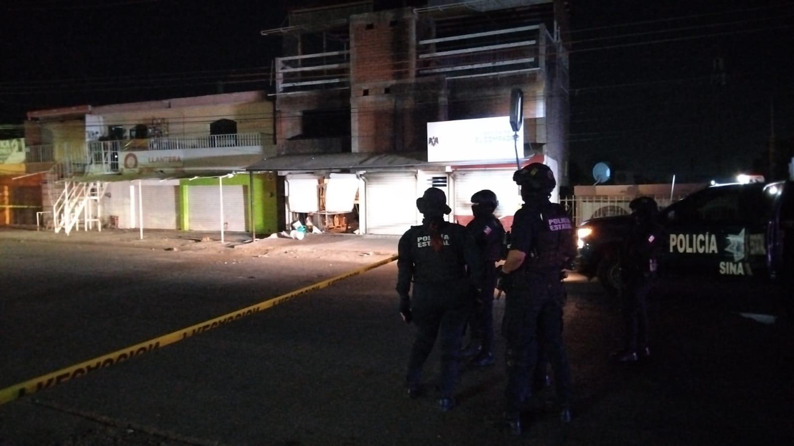 $!Atacan a balazos un minicasino de la colonia 5 de Mayo, en Culiacán