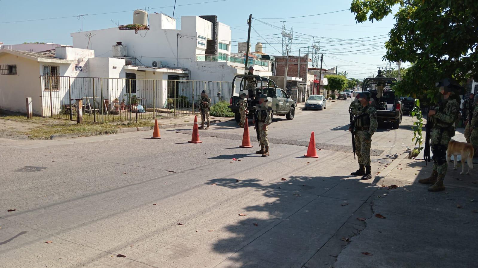 $!Elementos del Ejército aseguran casa en Culiacán