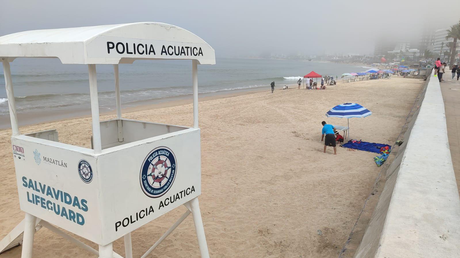$!Restringen actividades en el mar de Mazatlán debido a las condiciones de neblina