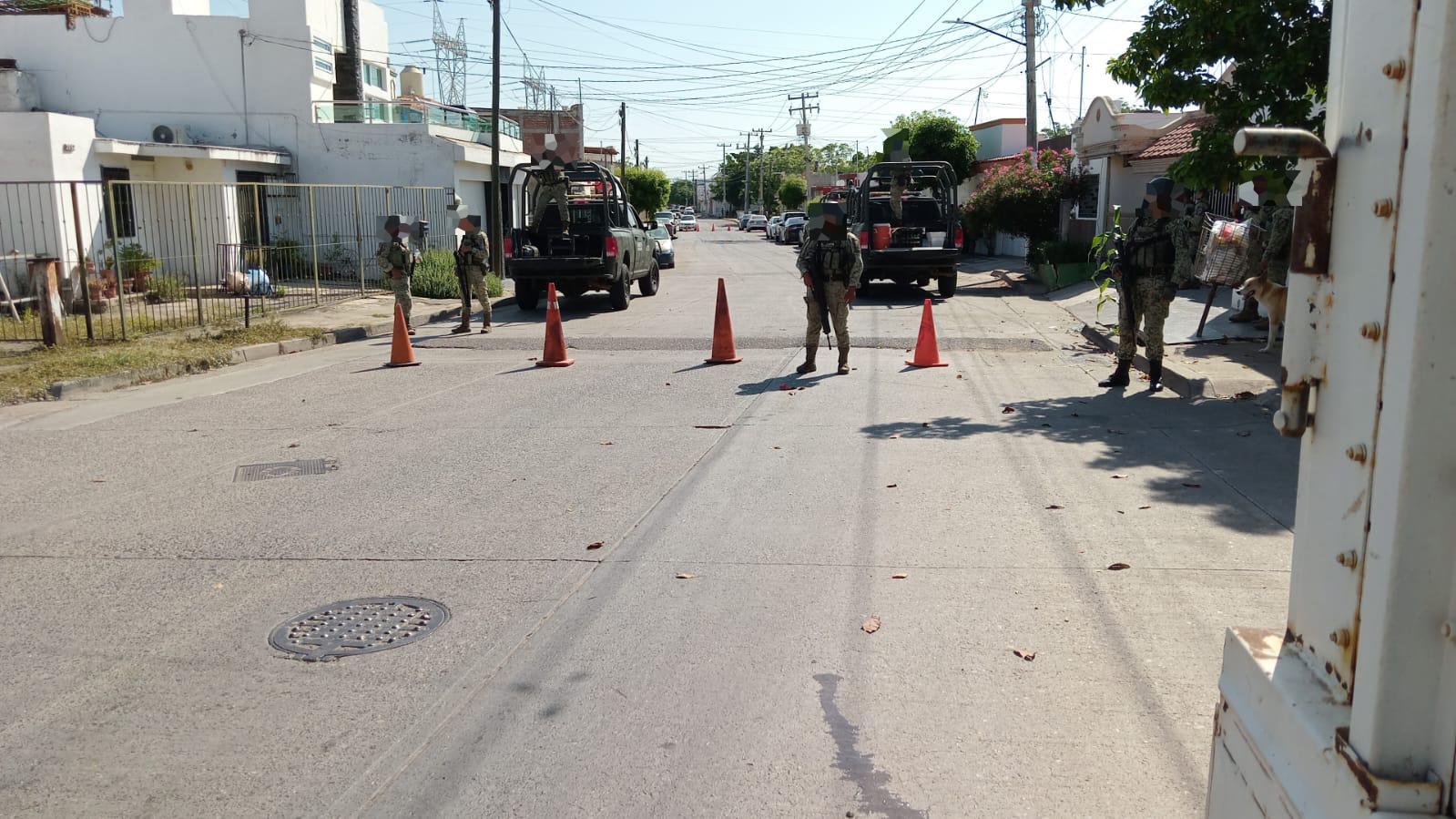 $!Elementos del Ejército aseguran casa en Culiacán
