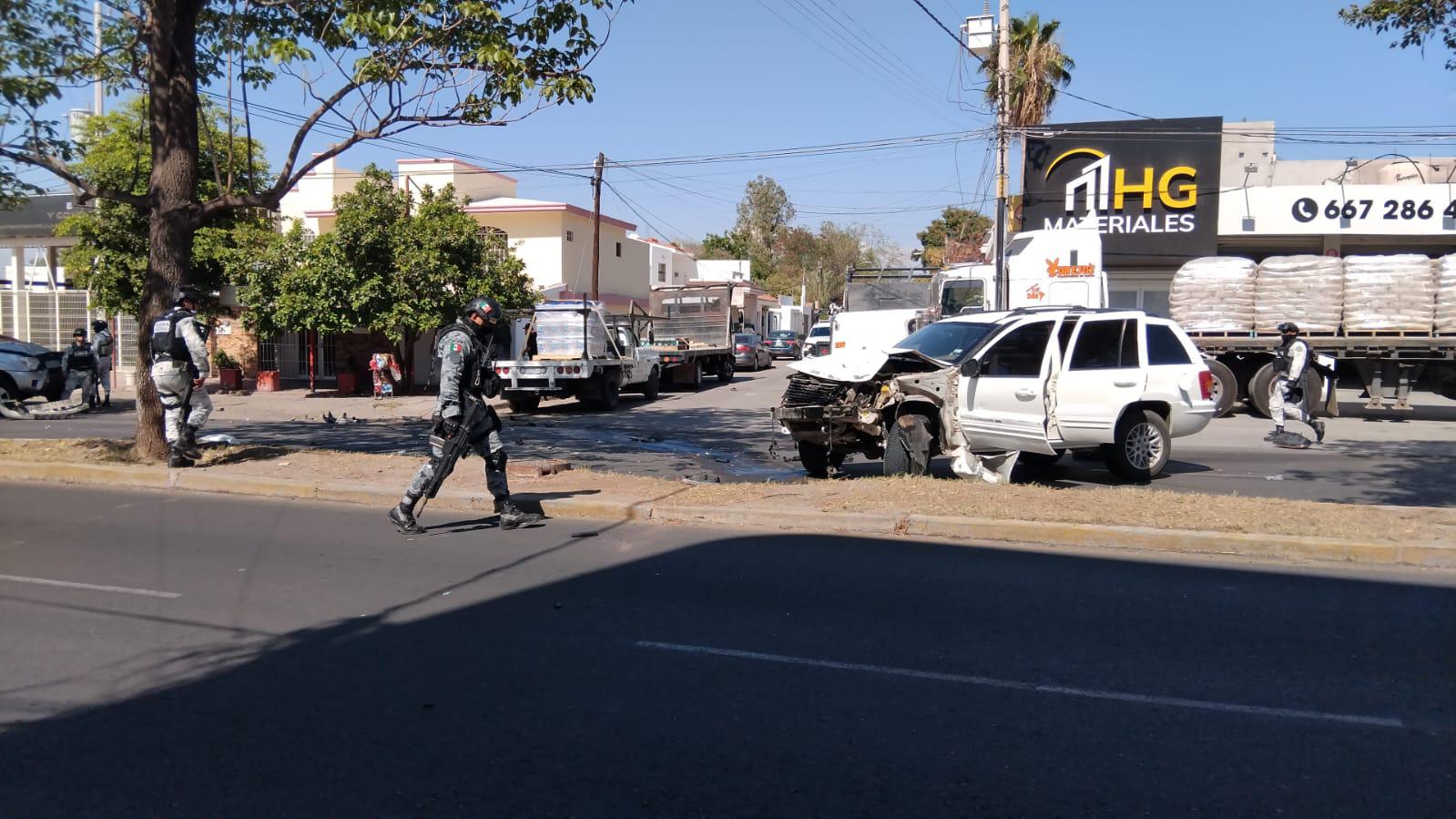$!Balacera y persecución dejan dos heridos, entre ellos una menor, en Culiacán