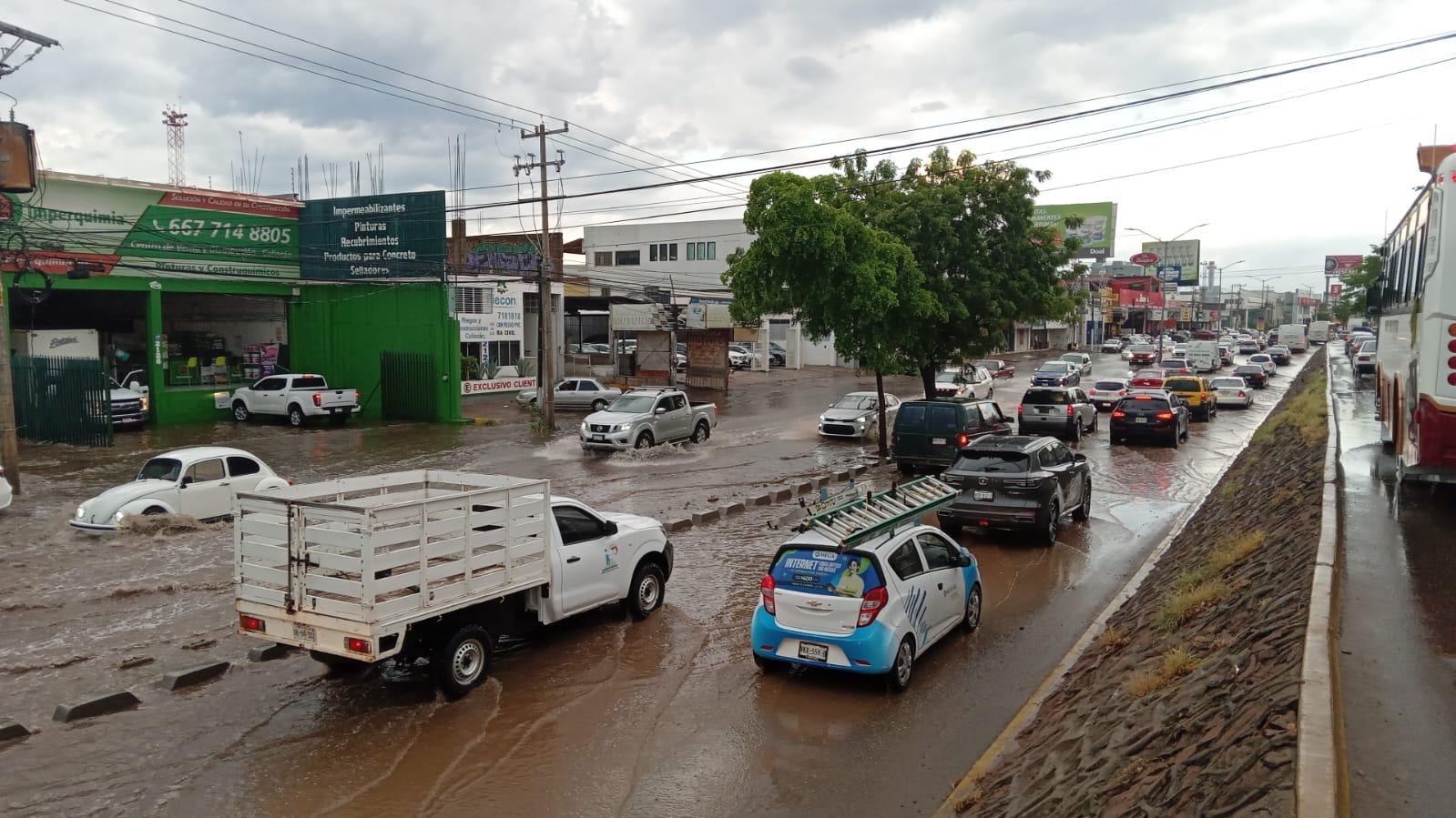 $!Lluvias fuertes recorren del sur al norte de Culiacán