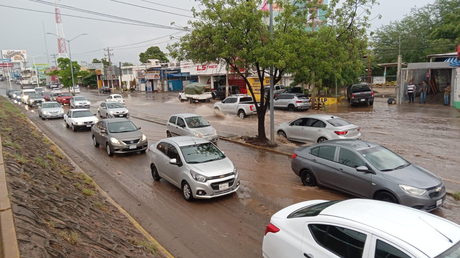 $!Lluvias fuertes recorren del sur al norte de Culiacán