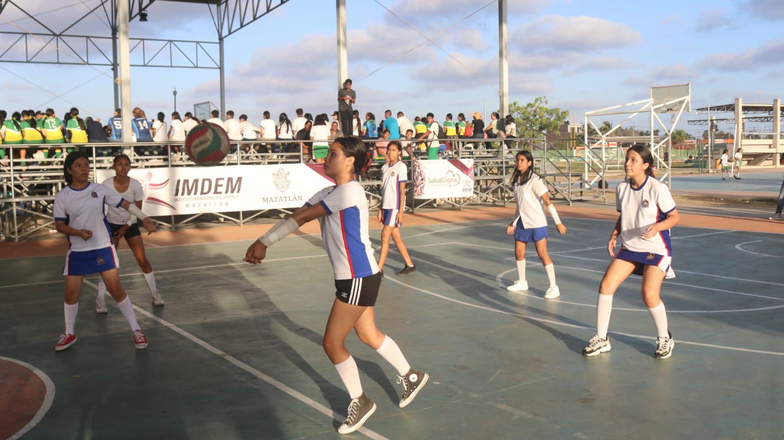 $!Listas las finales del voleibol en la Olimpiada Estudiantil
