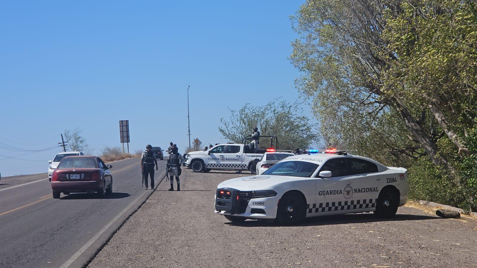 $!Enfrentamiento en Navolato deja vehículo asegurado en San Blas