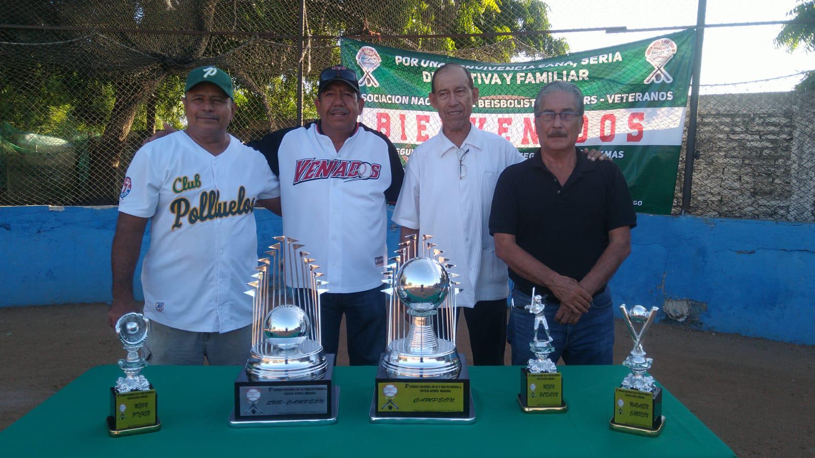 $!Águilas Sembacosin es bicampeón de Nacional de Beisbol Seniors, en Mazatlán