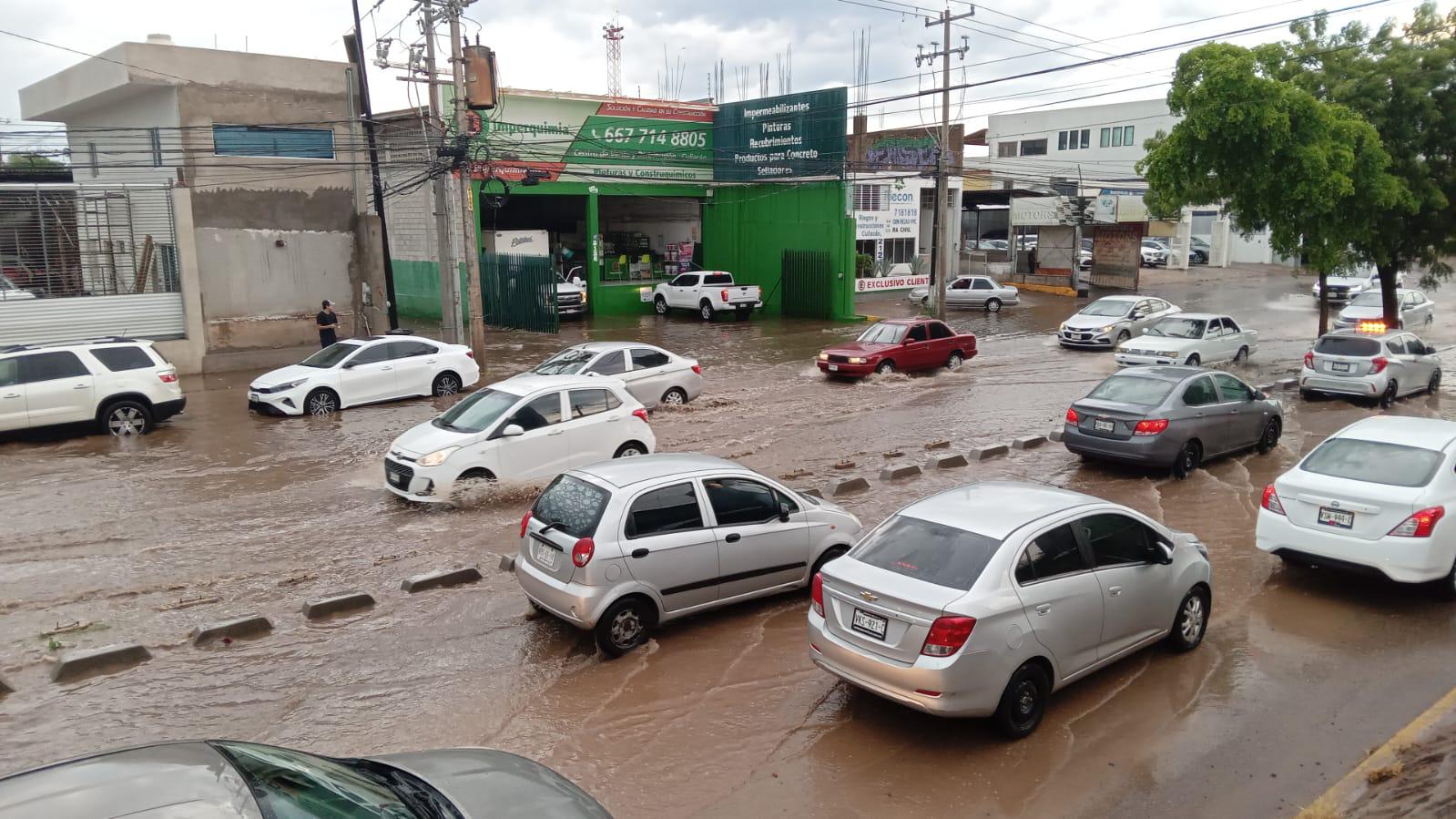 $!Lluvias fuertes recorren del sur al norte de Culiacán