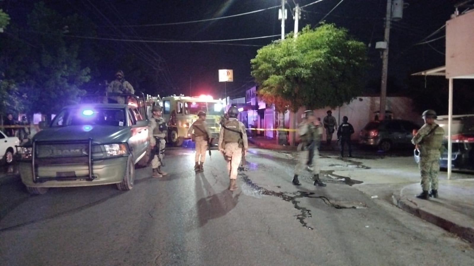 $!Queman y balacean boutique en Culiacán; joven muere y menor resulta herida