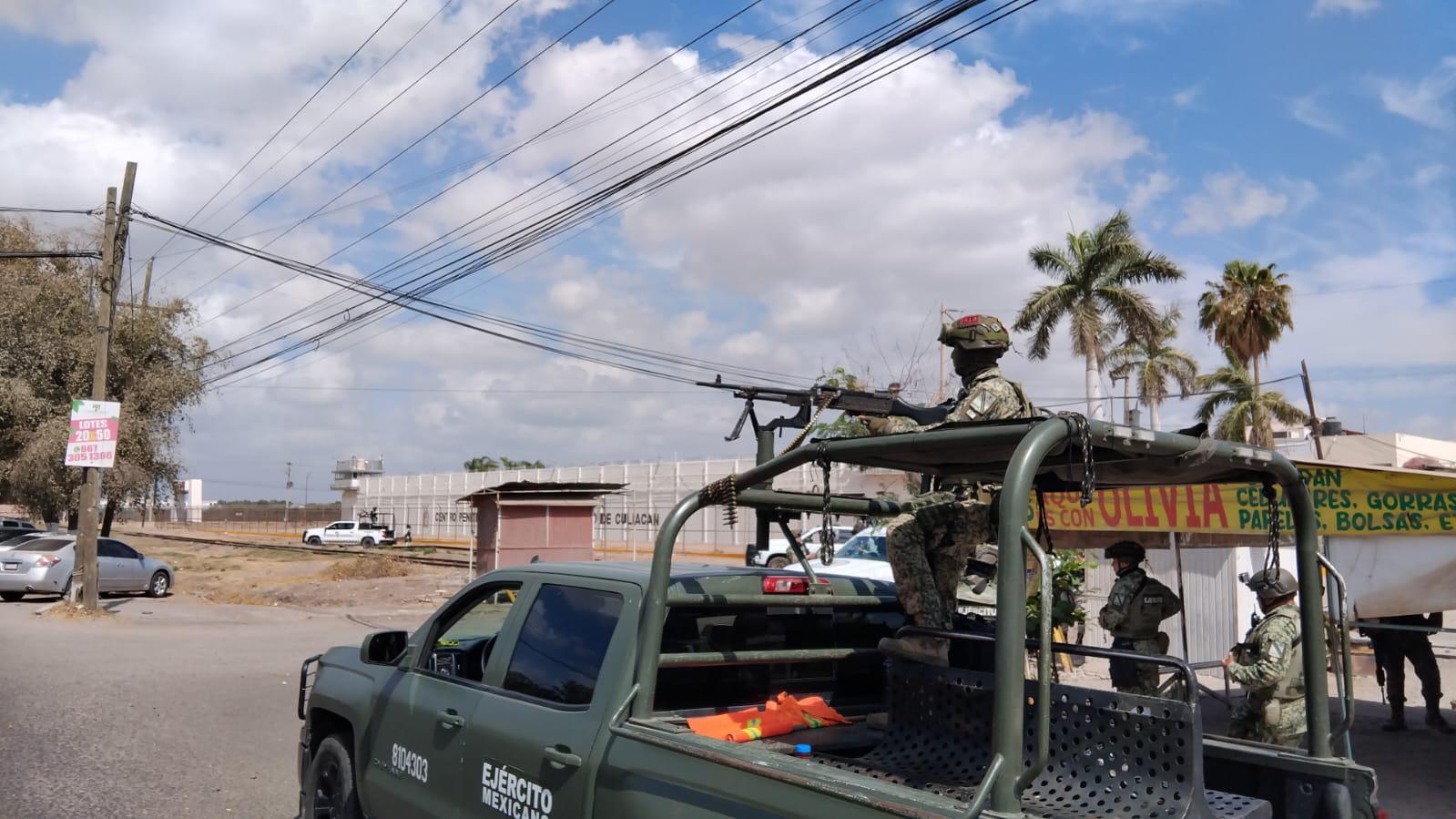 $!Fuerzas federales despliegan operativo en el Penal de Aguaruto, en Culiacán