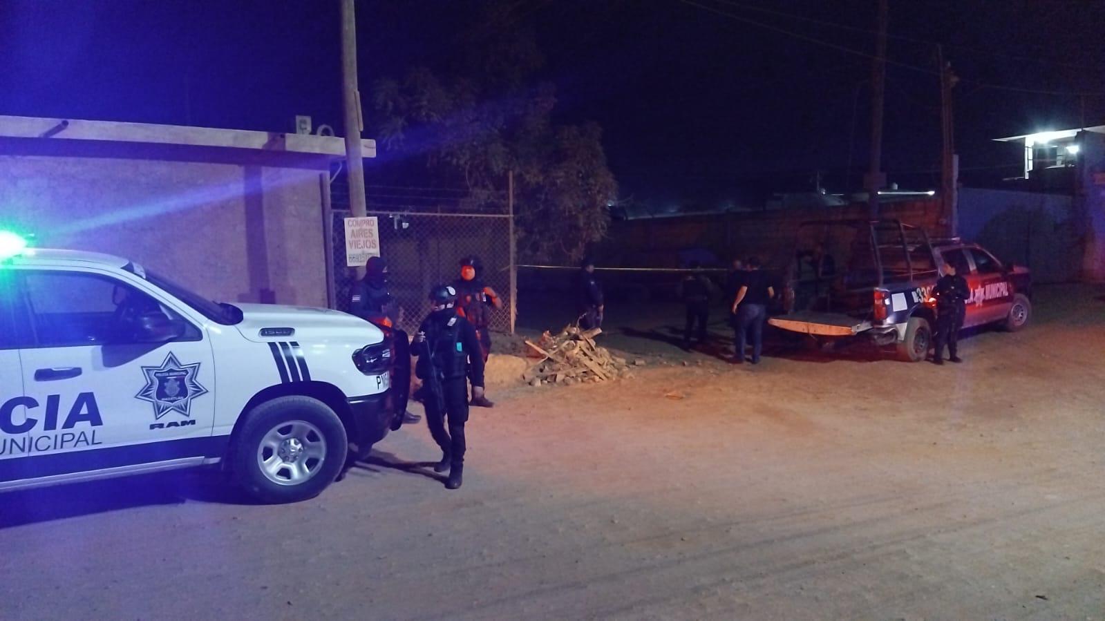 $!Hieren de bala a un hombre en la colonia Felipe Ángeles, en Mazatlán