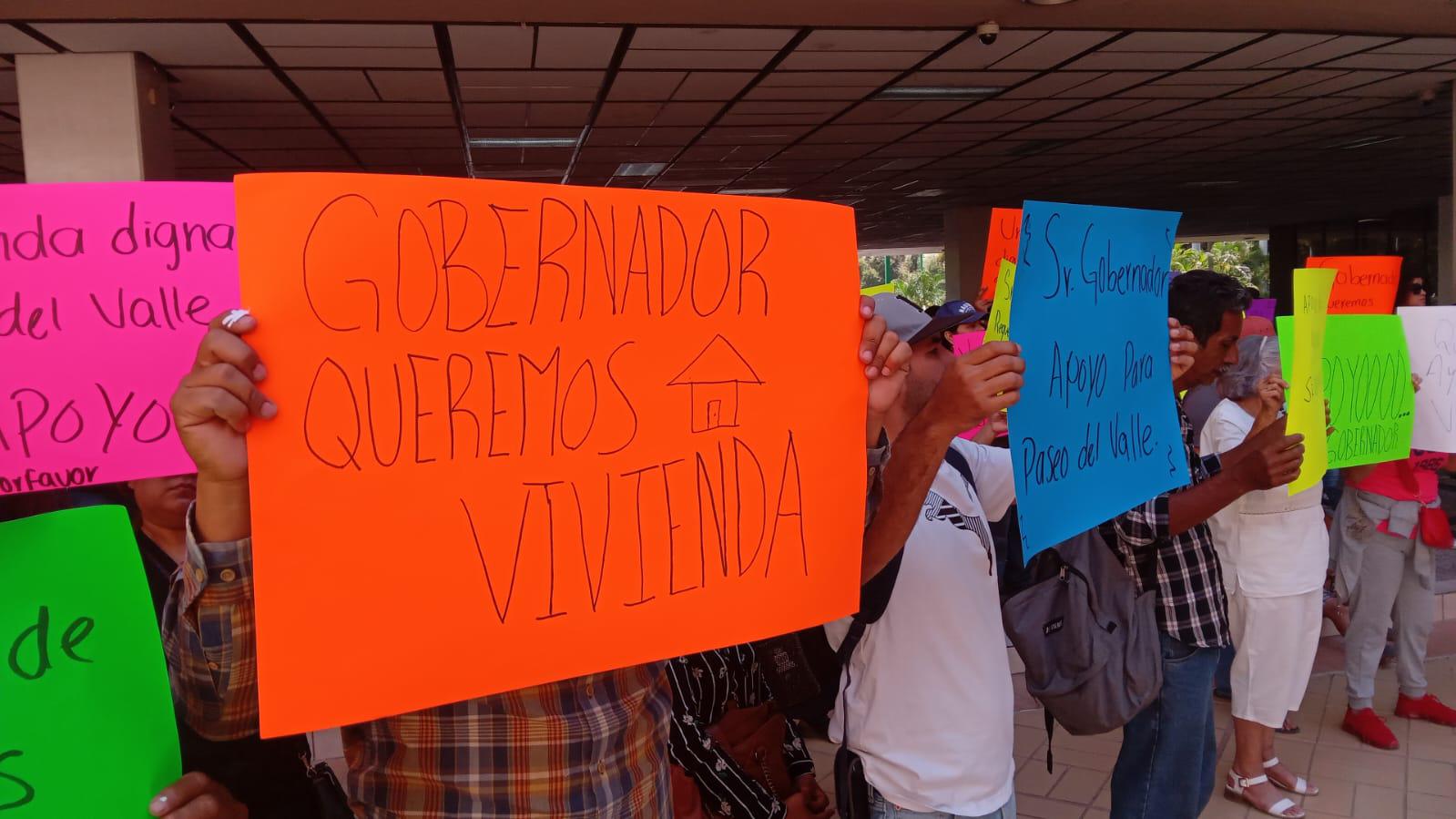 $!Personas sin vivienda piden atención del Gobierno de Sinaloa