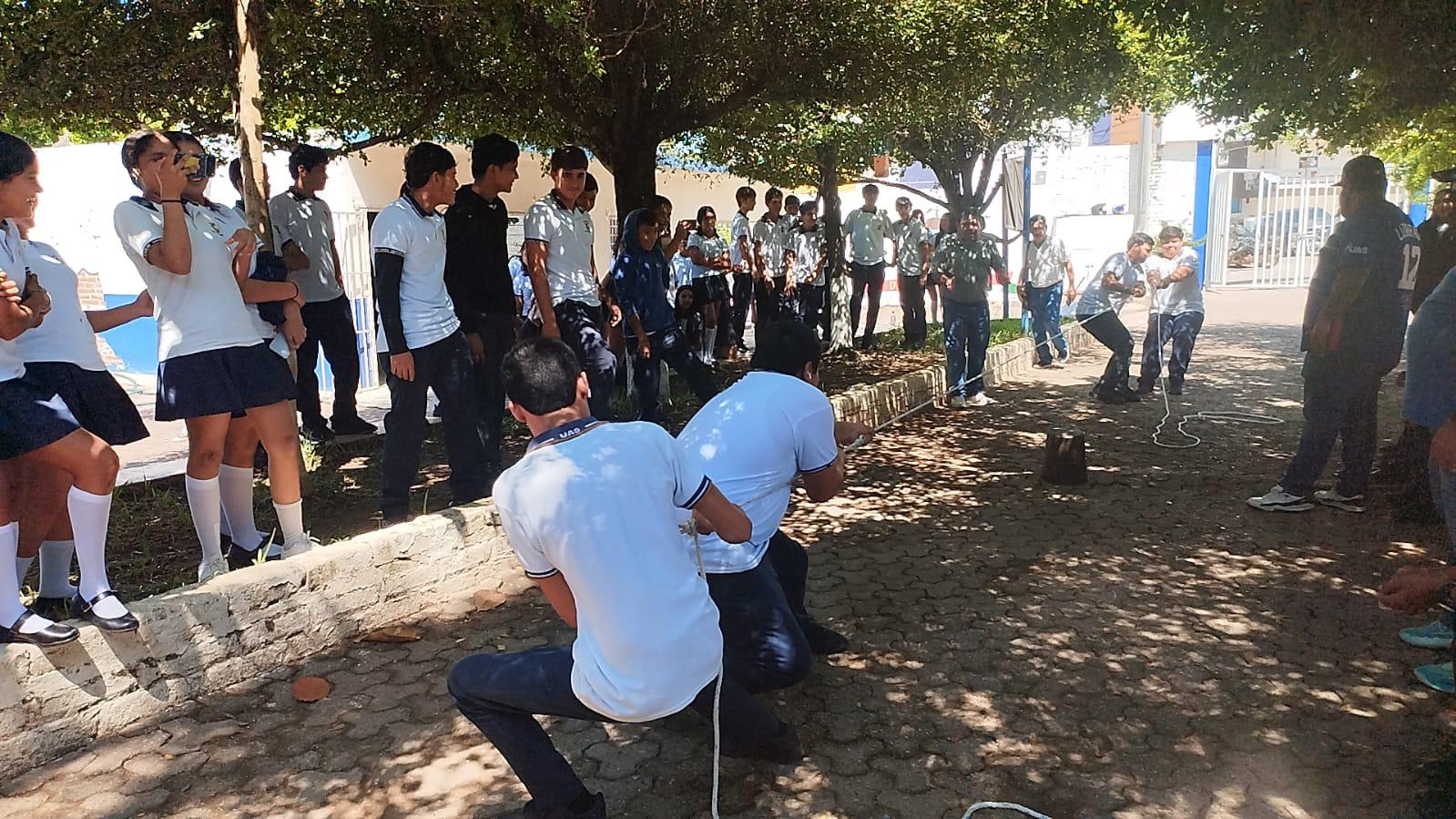 $!Preparatoria UAS Rosario inicia Jornada Nacional de Juegos Tradicionales