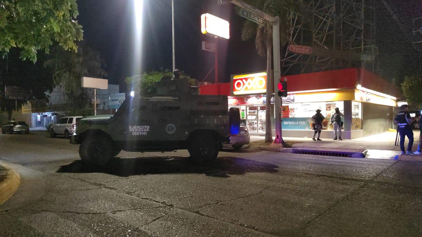 $!Ejecutan fuerte operativo en Los Mochis por traslado de detenidos en enfrentamiento a balazos de La Brecha, Guasave