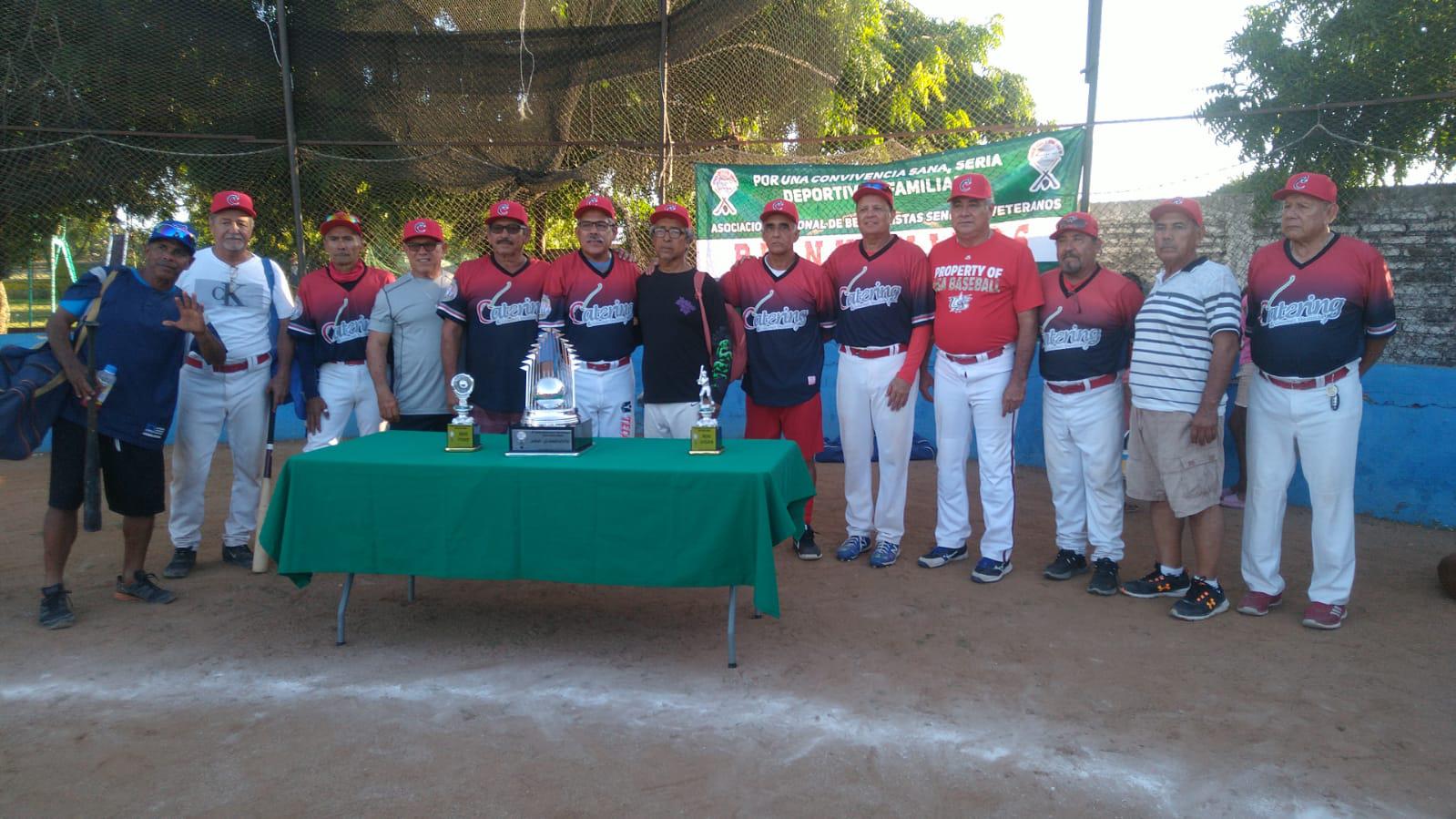 $!Águilas Sembacosin es bicampeón de Nacional de Beisbol Seniors, en Mazatlán