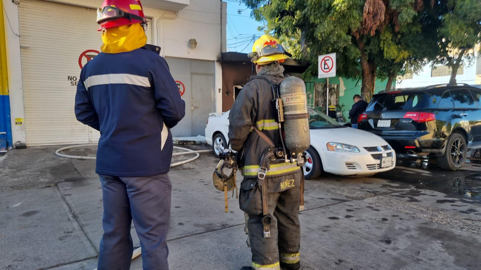 $!Se incendia vivienda en colonia de Culiacán