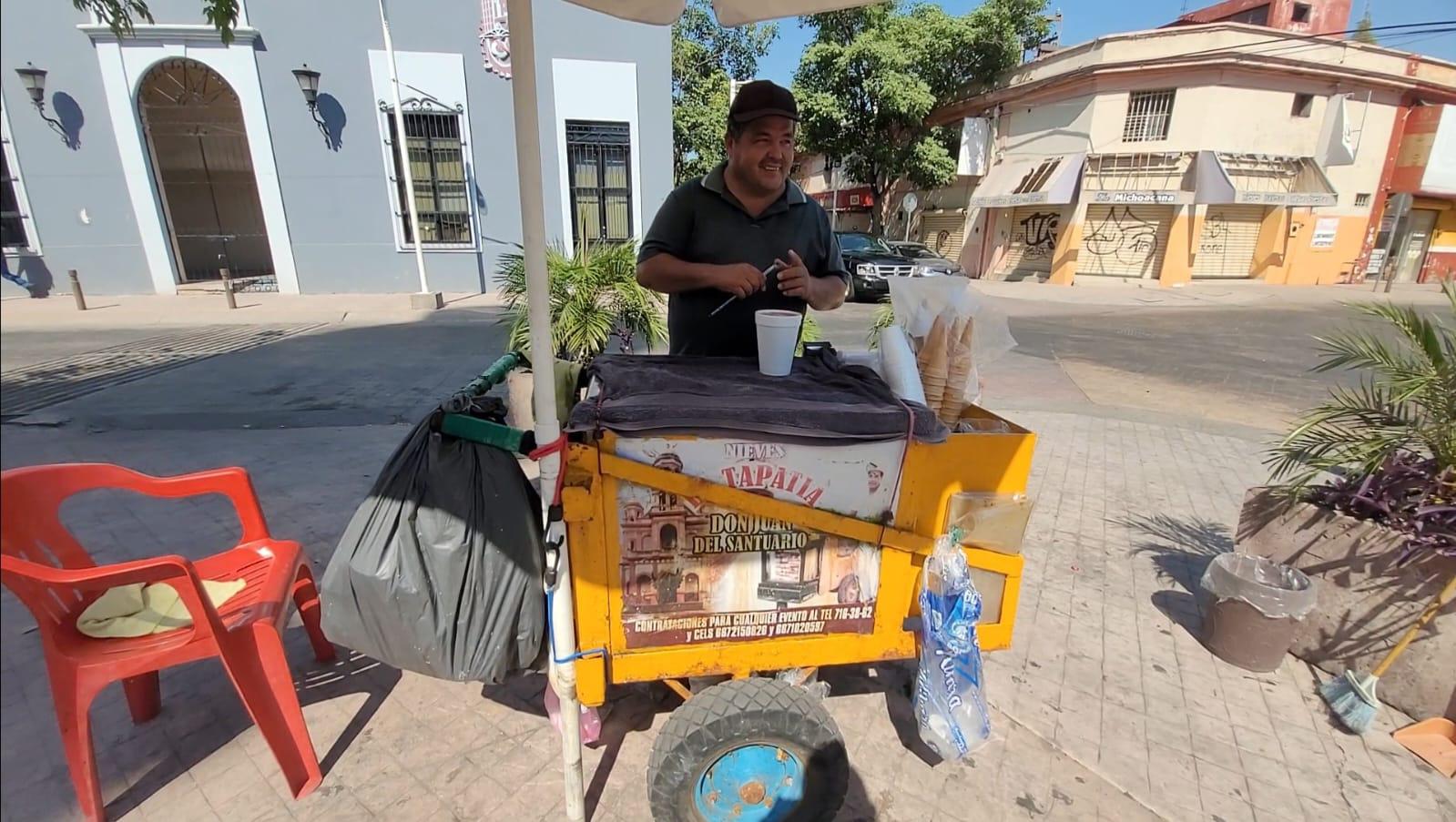 $!Las nieves del Santuario de Culiacán persisten en el Centro a pesar de la violencia