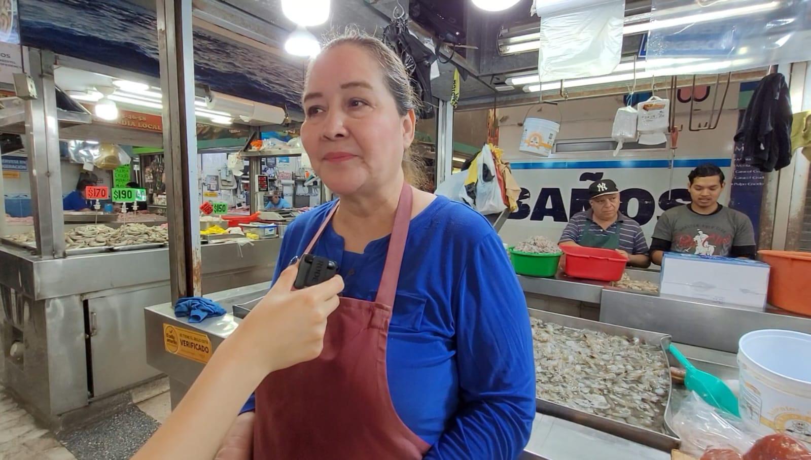 $!La Cuaresma no mejoró las ventas para comerciantes del Mercado Garmendia, señalan