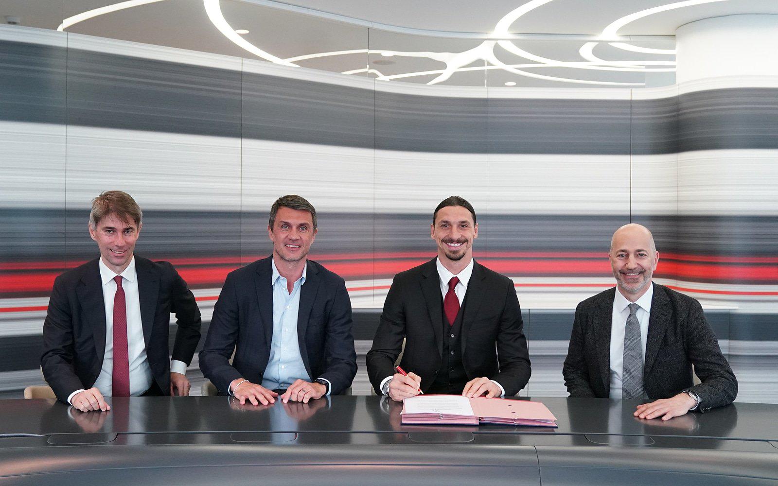 $!Zlatan Ibrahimovic entra al ‘club de los 40’ al renovar su contrato con el Milán hasta el 2022