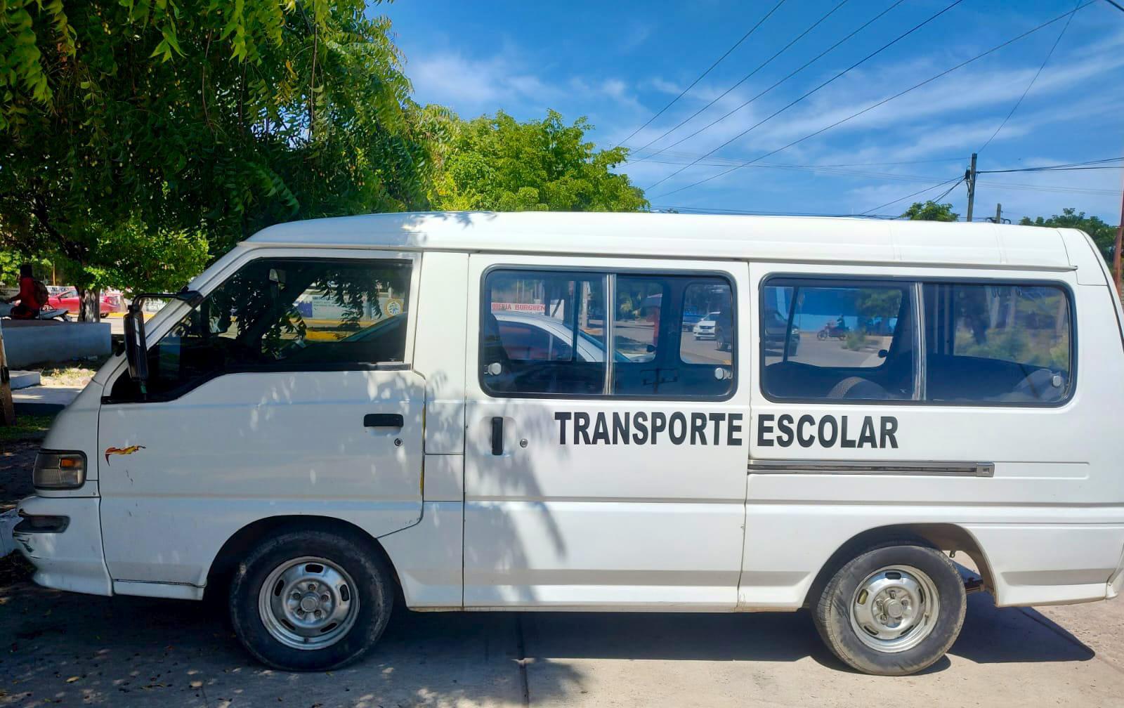 $!Revisan condiciones de transporte escolar previo al regreso a clases en Sinaloa