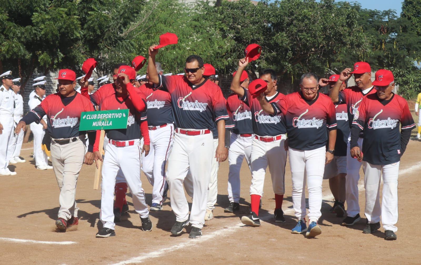 $!Se pone en marcha en Mazatlán Torneo Nacional de Beisbol Categoría 60 Años y Más