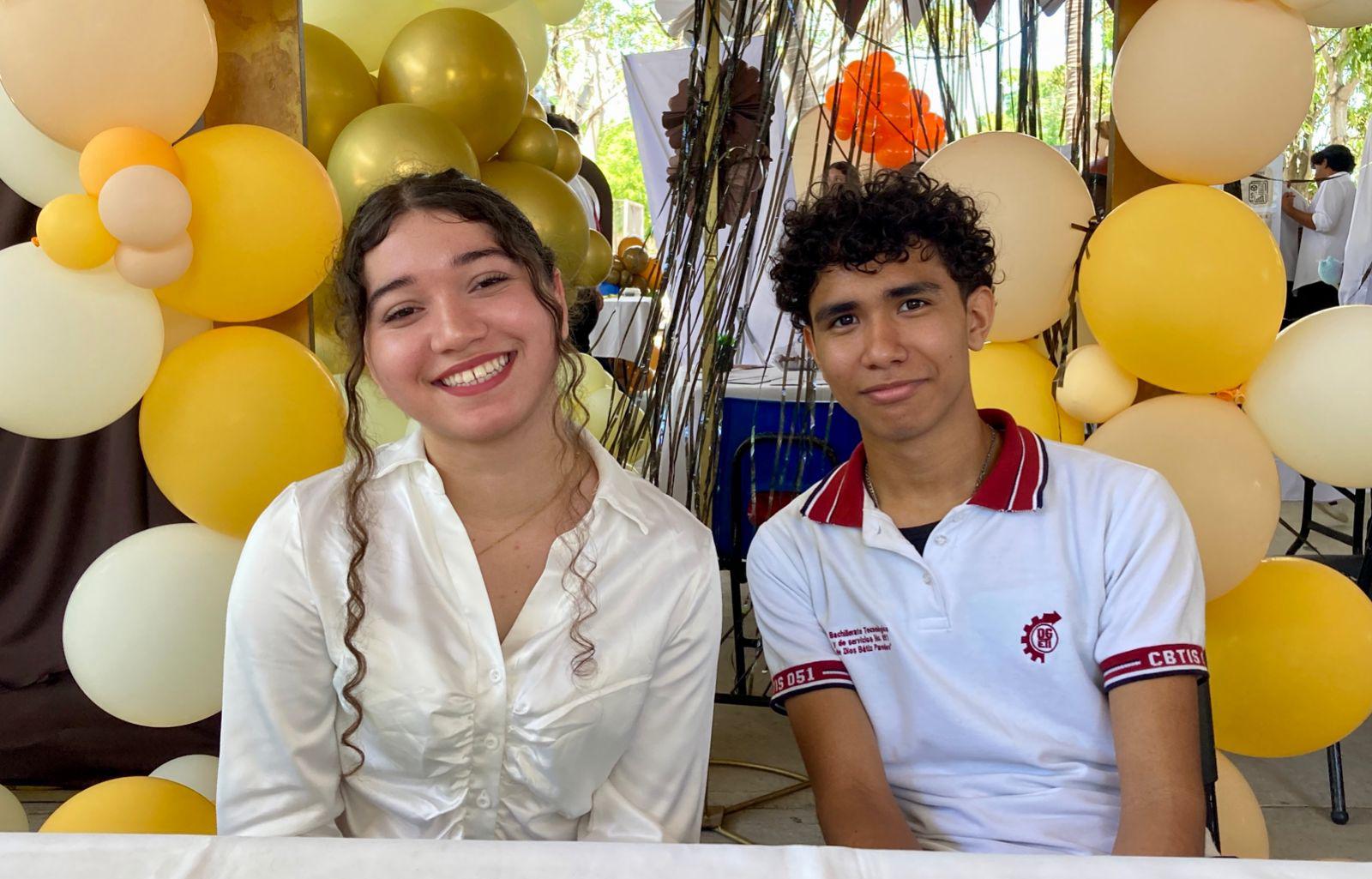 $!Melany Cabanillas y Caled Rodríguez.