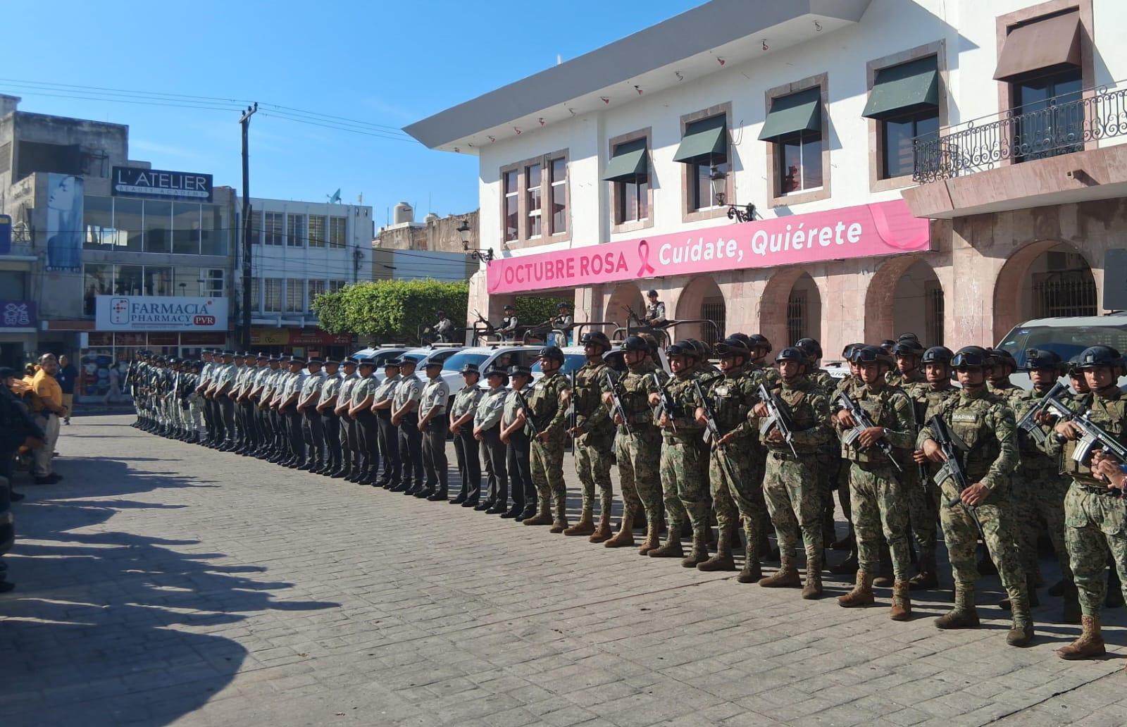 $!Arranca Operativo de Seguridad del Buen Fin 2025 en Mazatlán con más de mil 509 elementos
