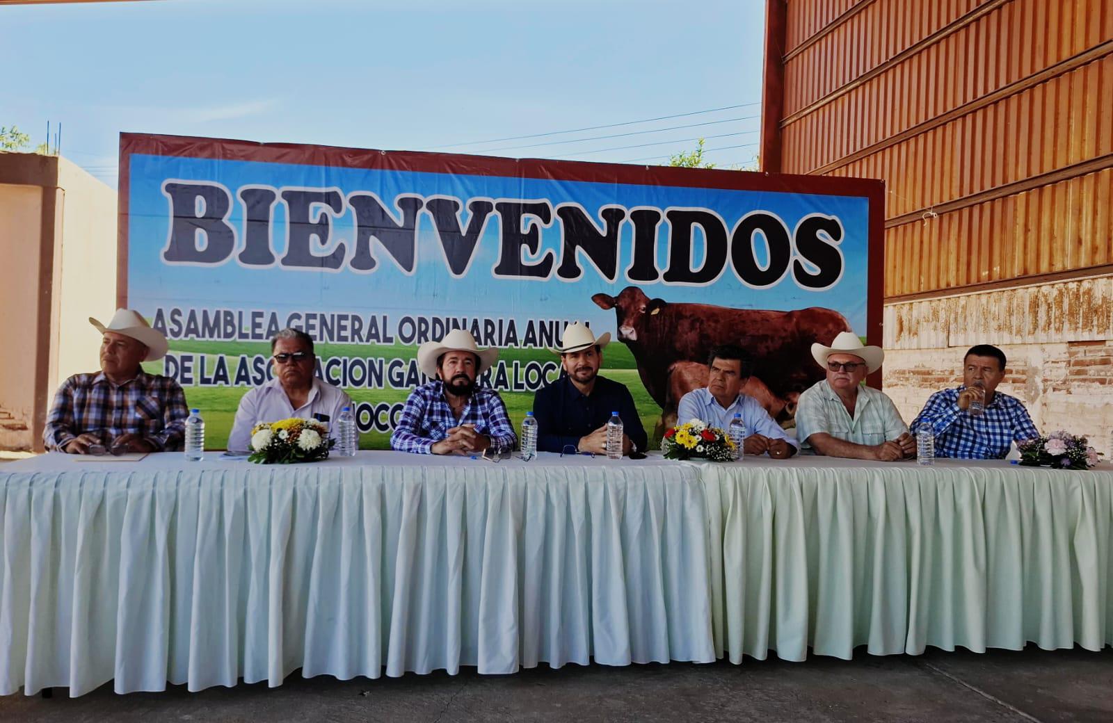 $!Rinde protesta Adriel Gastélum González como nuevo presidente de la Asociación Ganadera de Mocorito