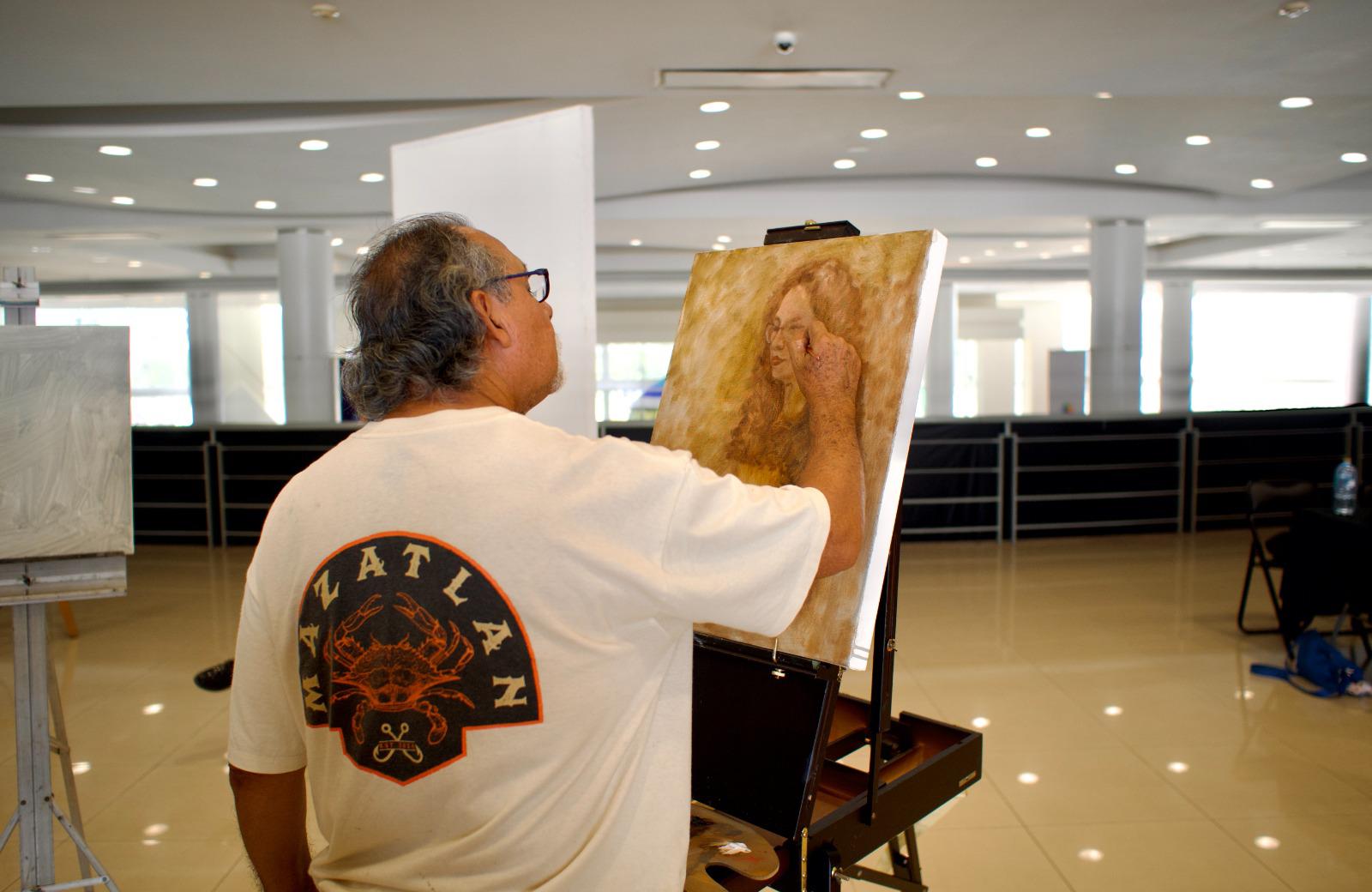 $!Los participantes desarrollaron sus obras.
