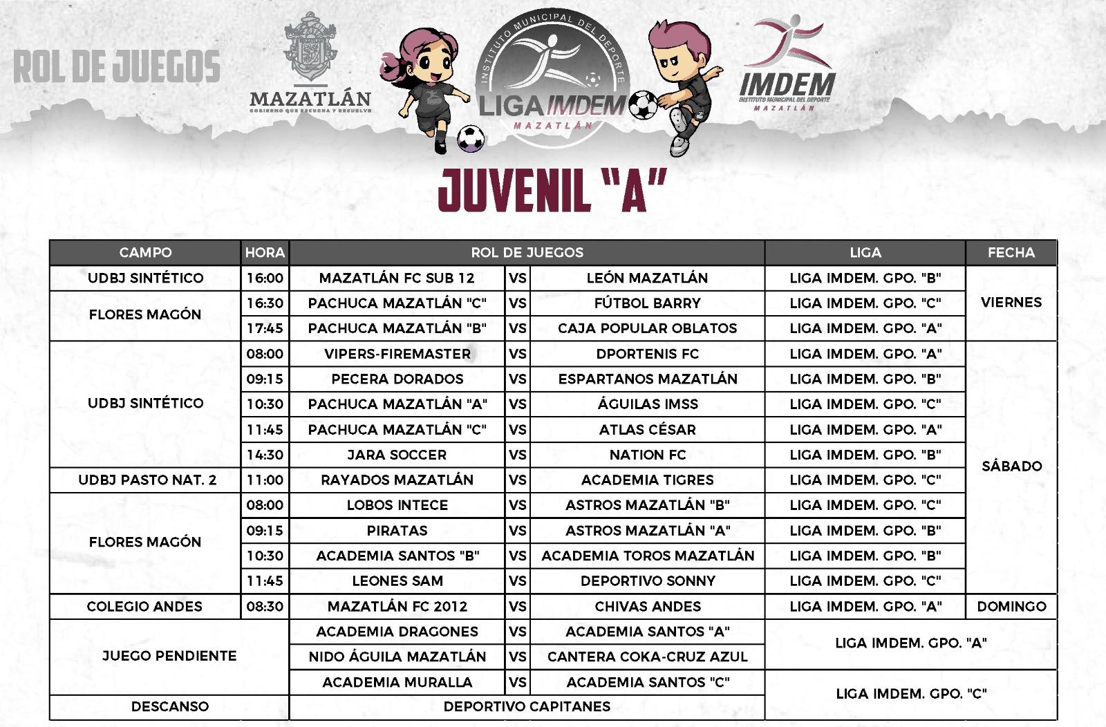 $!Arranca con renovados bríos la Liga Imdem de Futbol, en su temporada 2023-2024