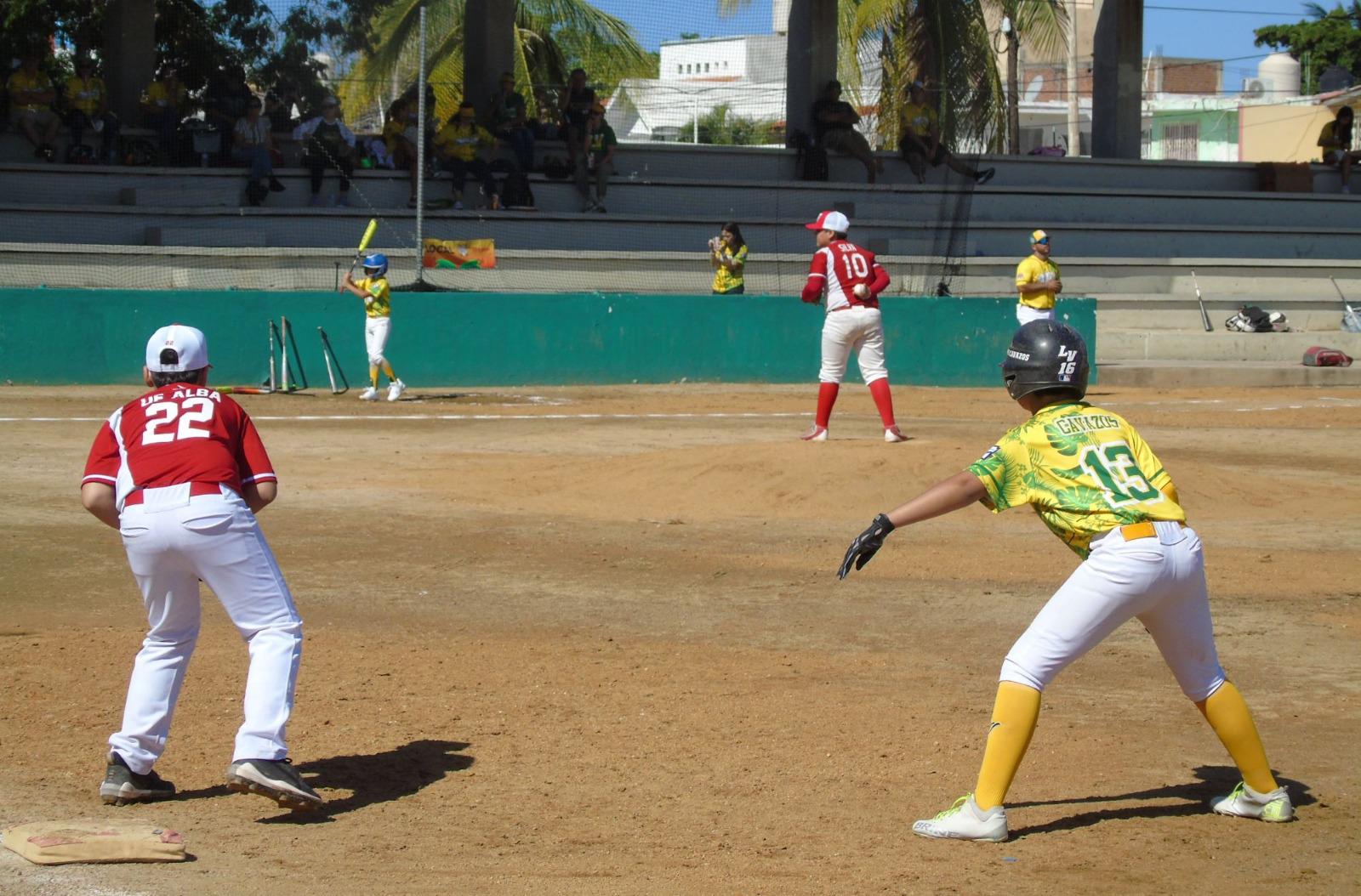 $!Liga Mazatlán y Academia Calvillo’s arrancan con triunfo en Baseball Tournament